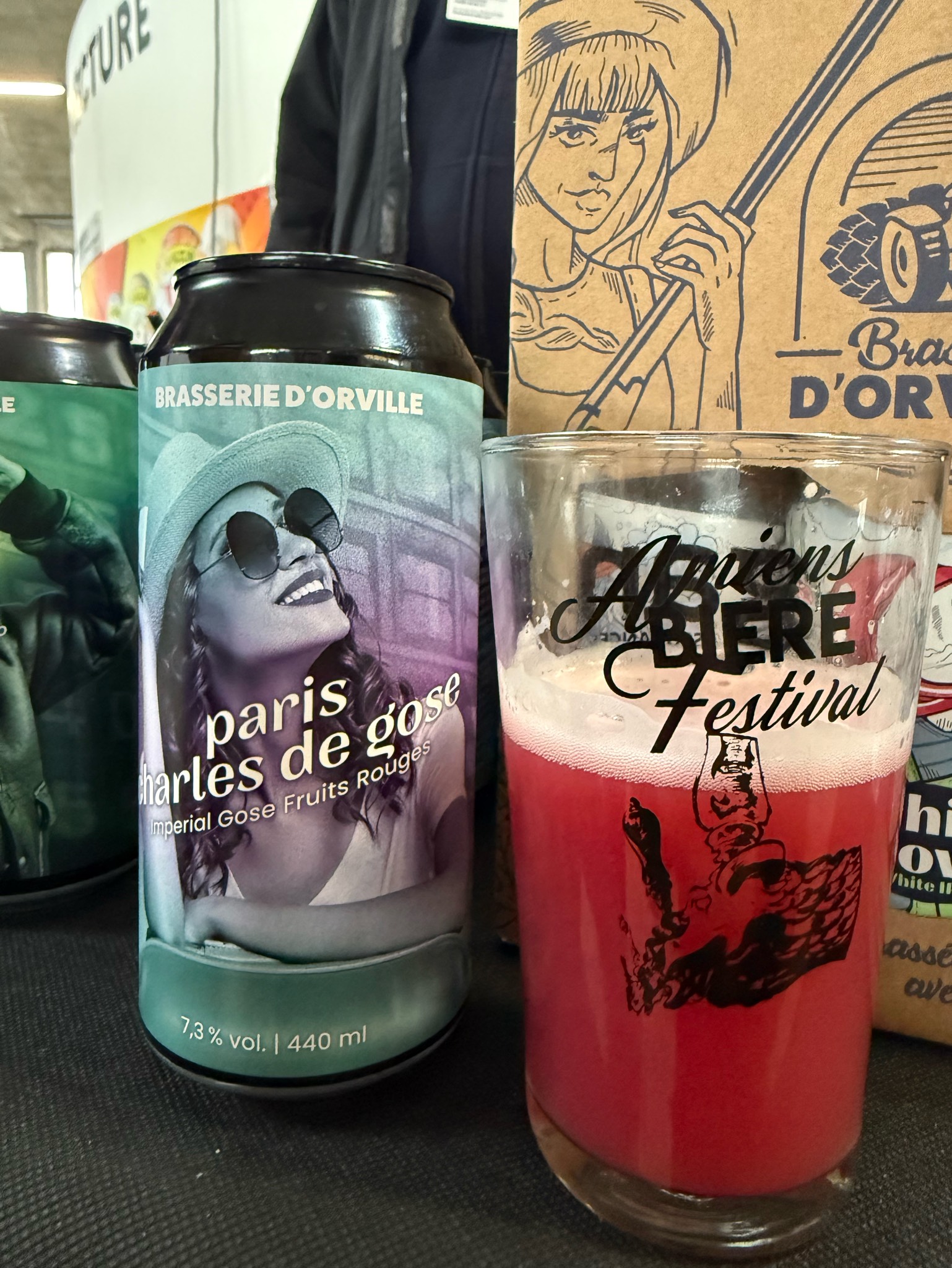 Paris Charles de gose, Brasserie D'Orville