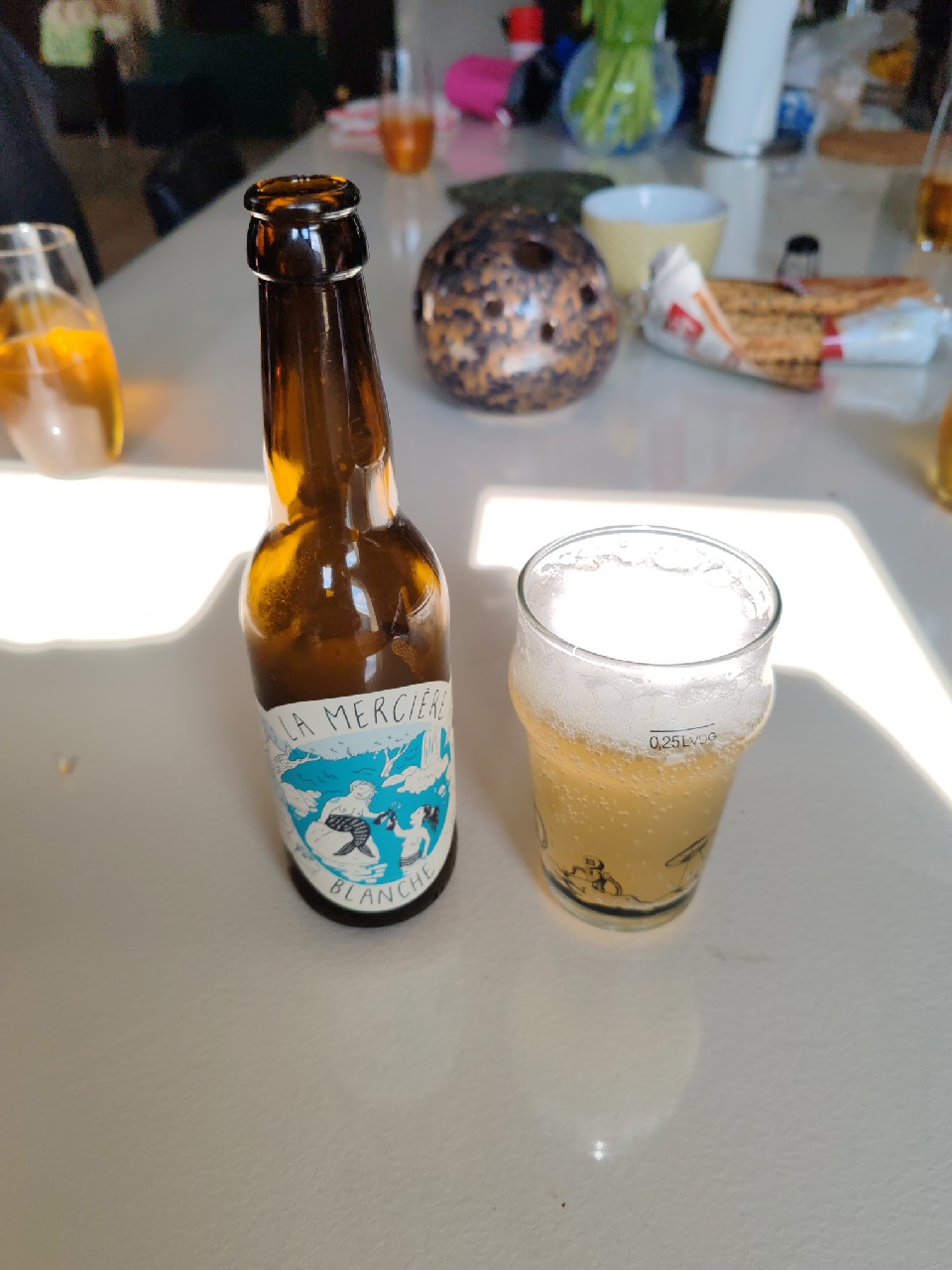 La Mercière Blanche, Brasserie La Mercière