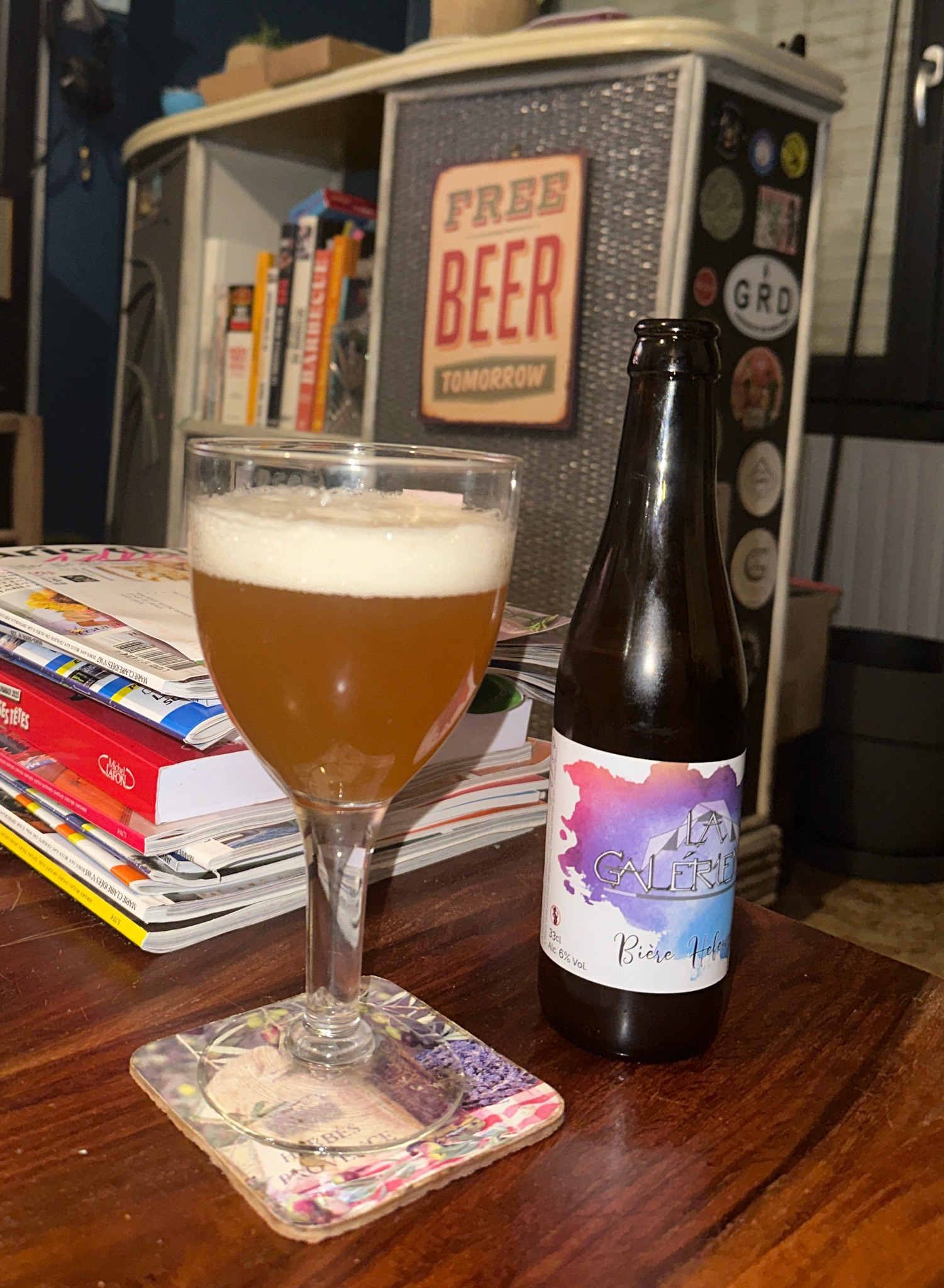 La Galérienne Hefeweizen, La Brasserie De La Blaise