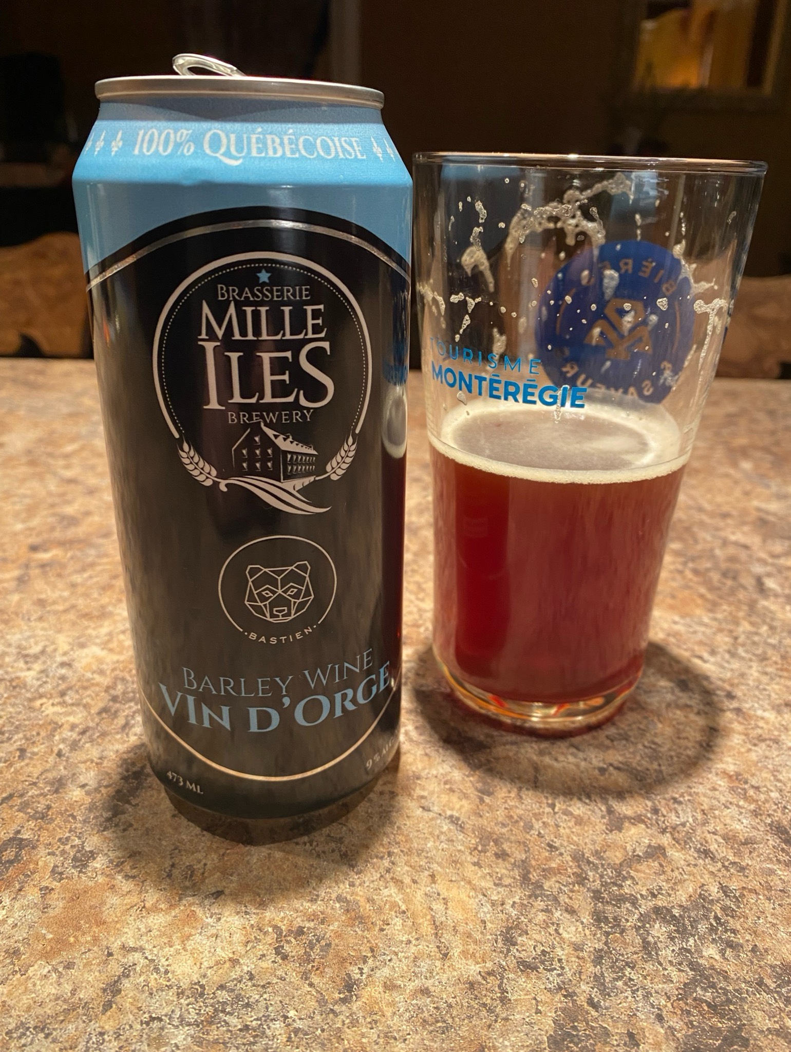 Vin d'orge, Canada