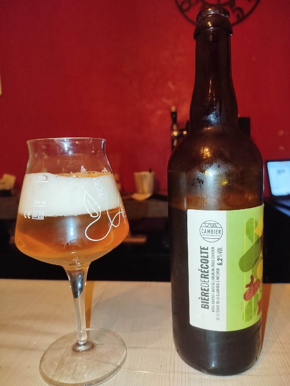 Bière De Récolte (Hop Harvest) Chinook, France