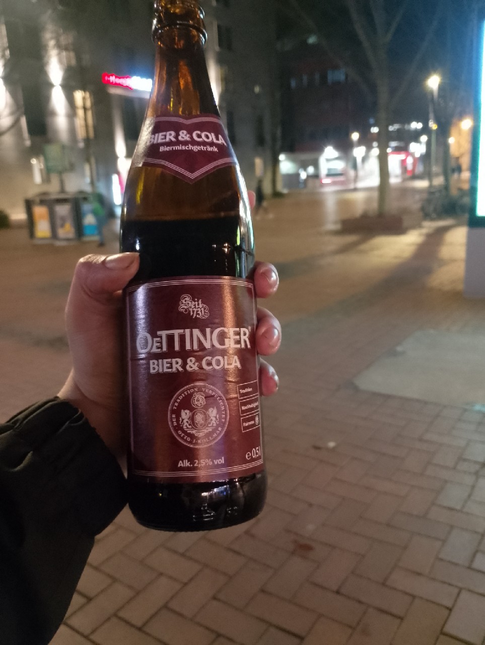 Oettinger Bier & Cola Mixed, Germany