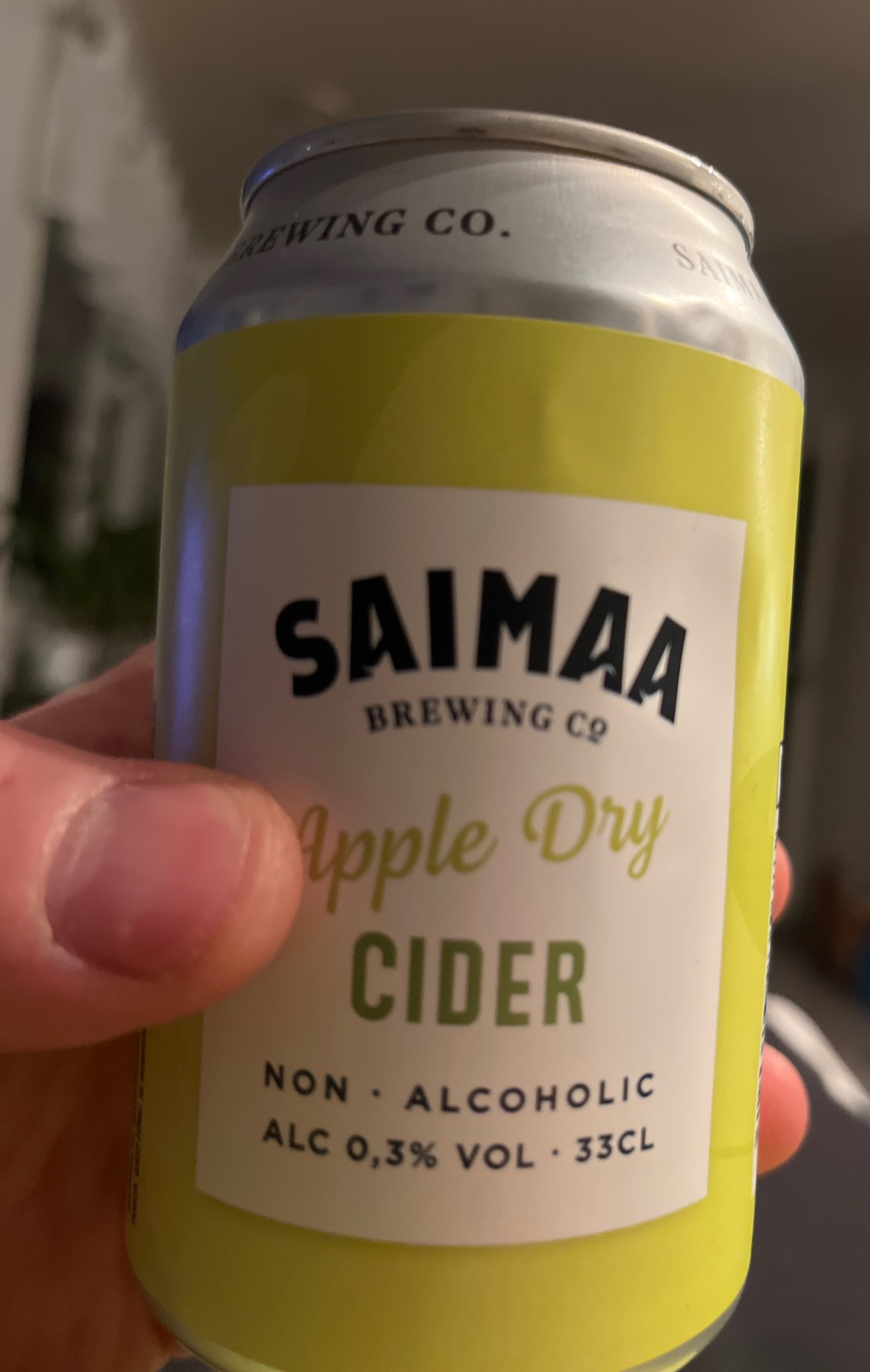 Apple Dry Non-Alcoholic Cider, Finland