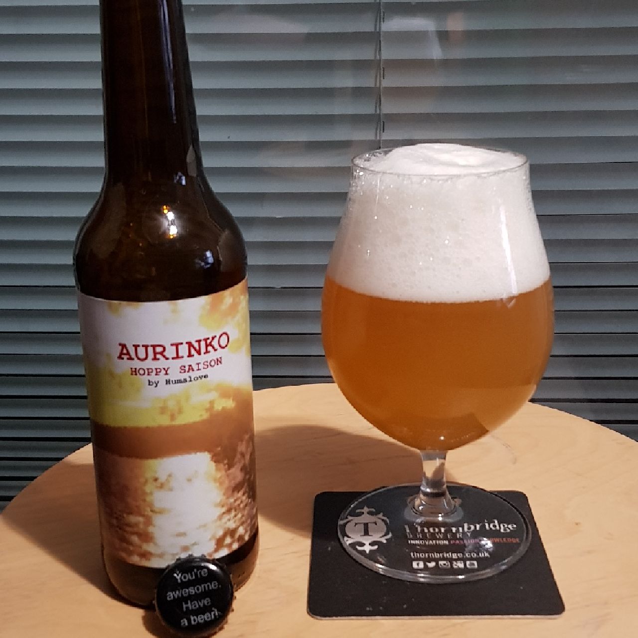 Aurinko Hoppy Saison, Finland