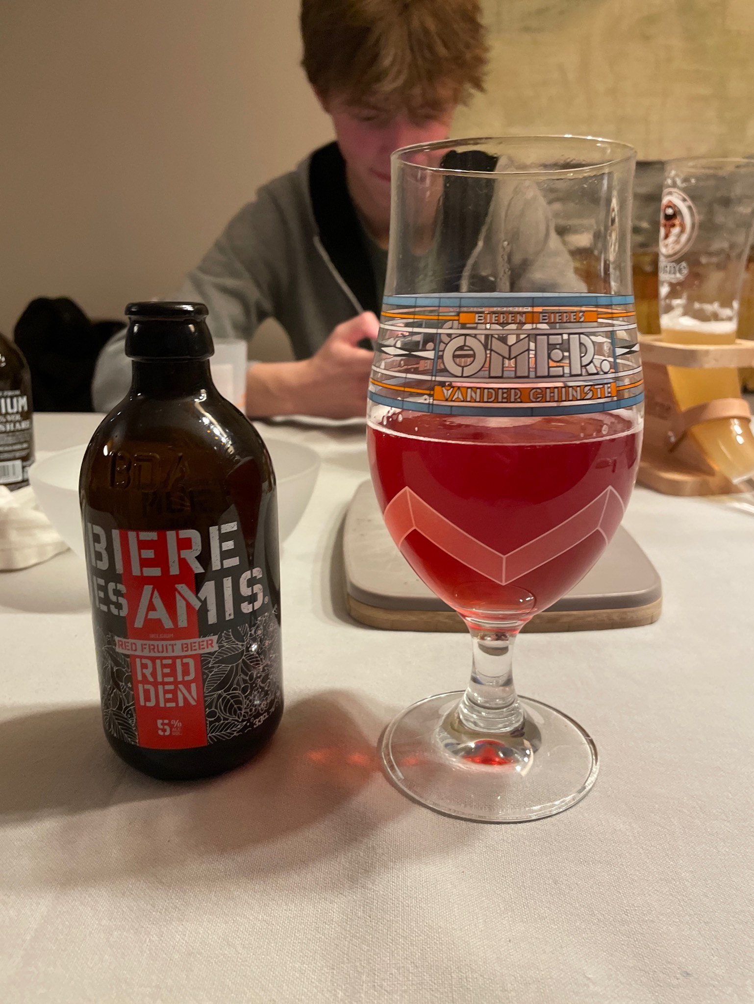 Bière Des Amis RedDen, Belgium