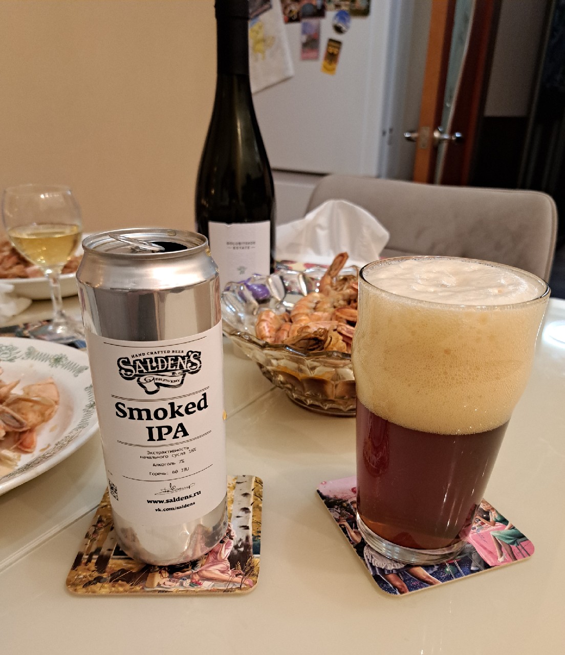 Smoked IPA, Salden's Brewery