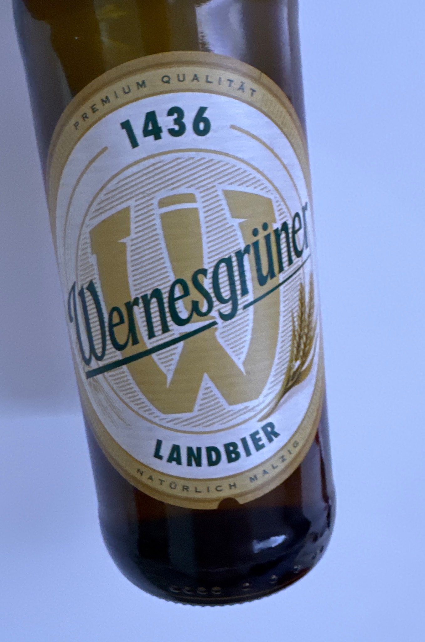 Wernesgrüner Landbier 1436, Germany