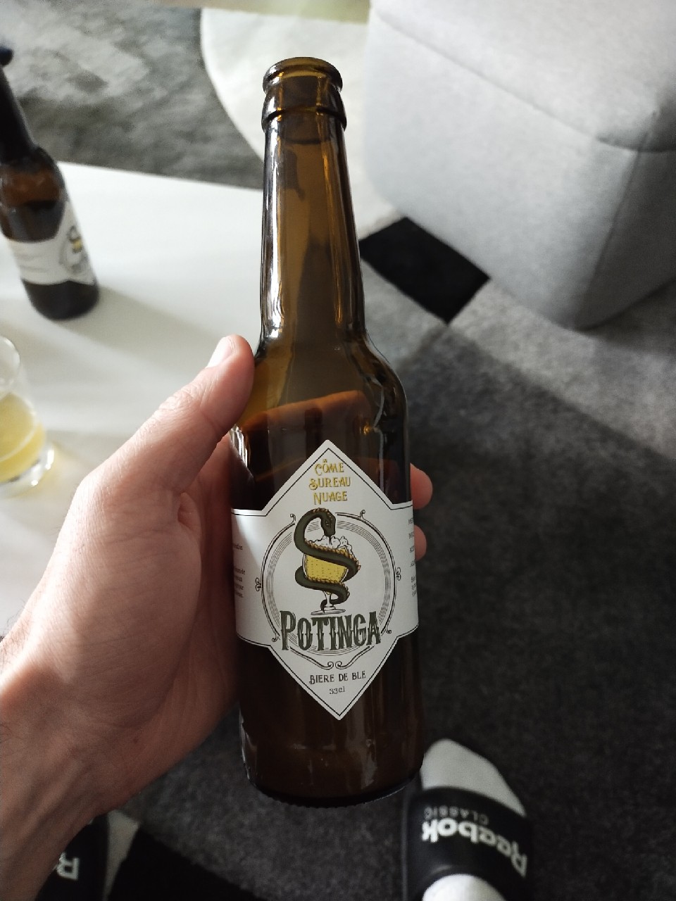 Côme Sureau Nuage, Potinga