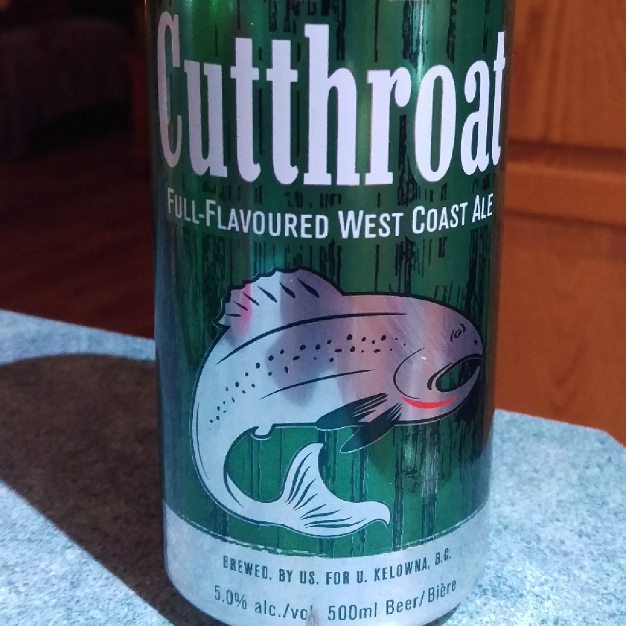 Cutthroat West Coast Ale, Canada