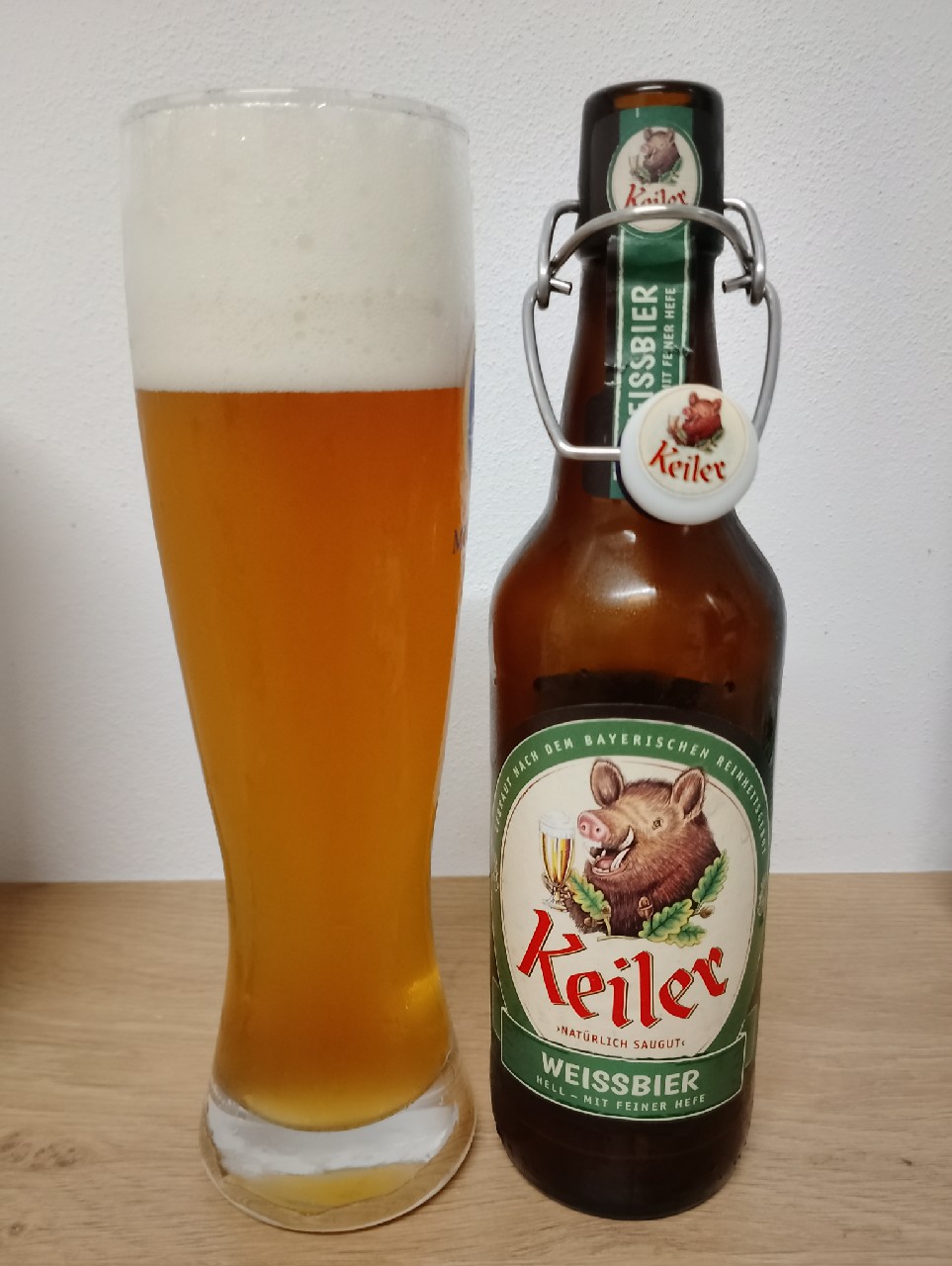 Keiler Weißbier Hell, Germany