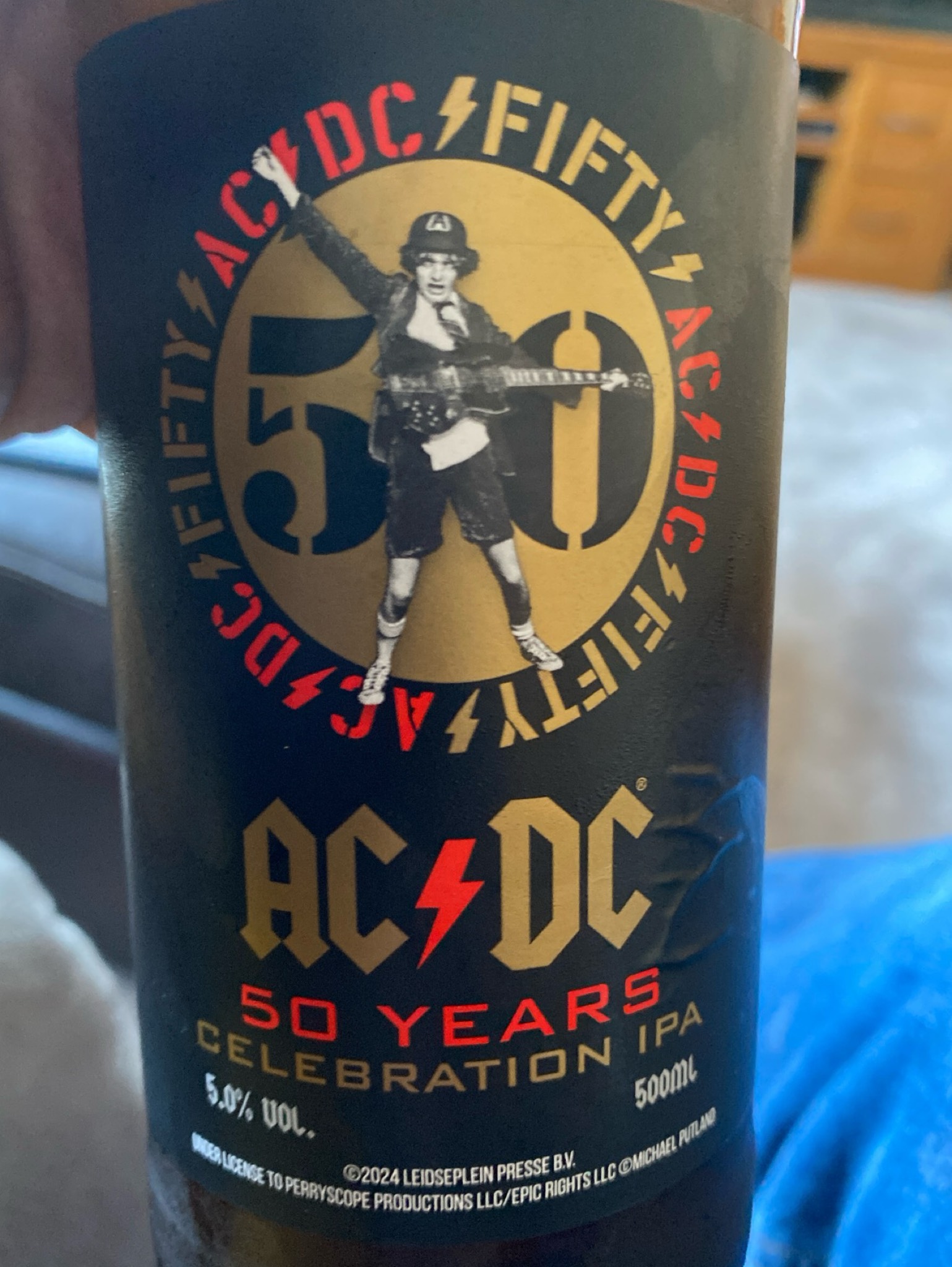 AC/DC 50 Years Celebration IPA, Scotland