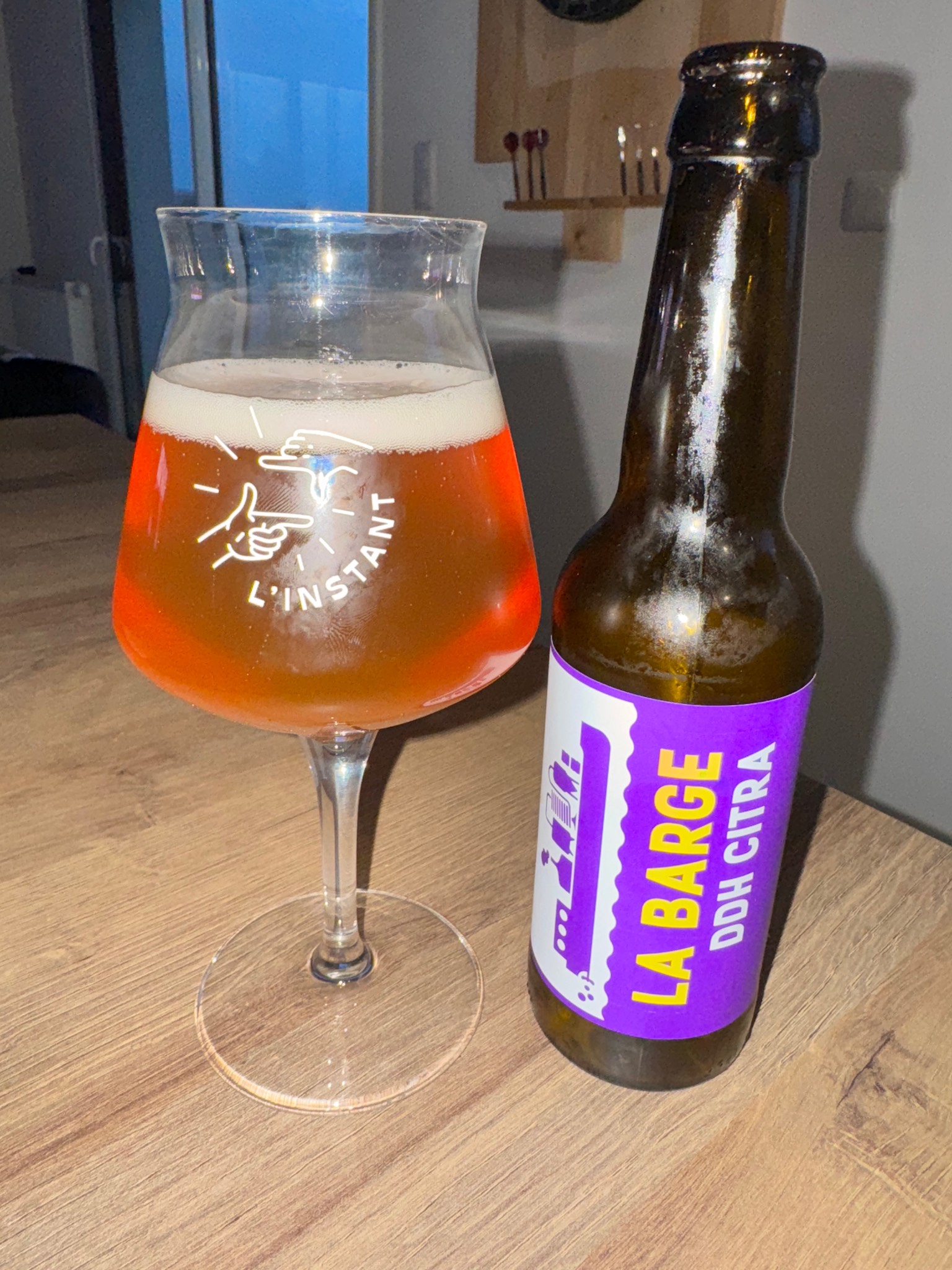 La Barge DDH IPA Citra, Brasserie La Barge