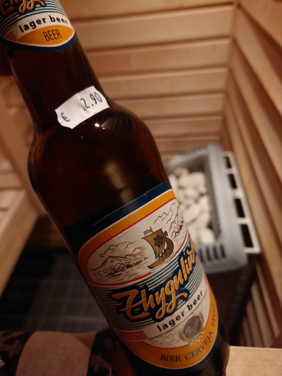 zhygulivske lager beer, Ukraine