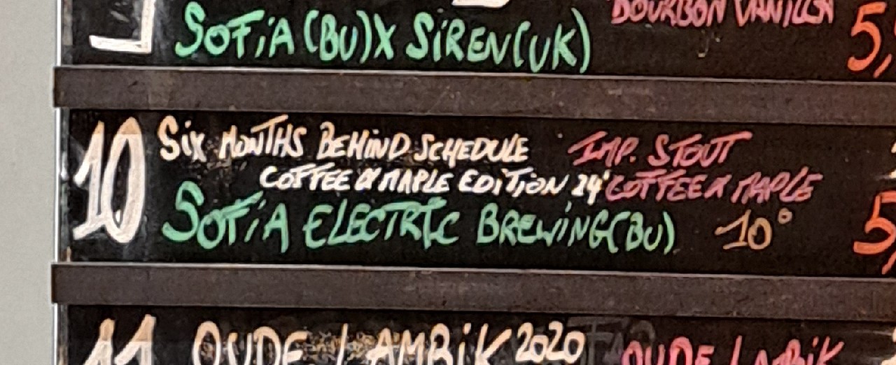 Six Months Behind Schedule (2024)- Coffee & Maple Edition, Bulgaria