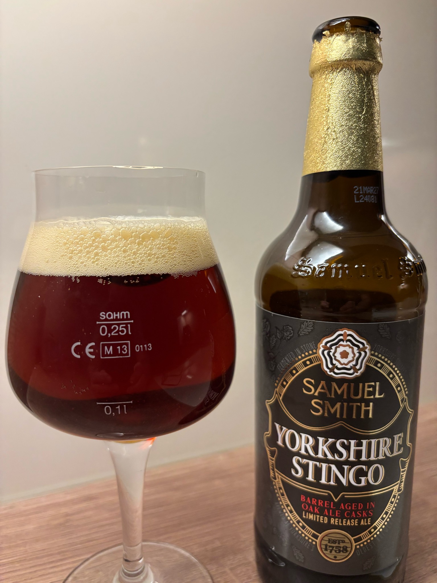 Yorkshire Stingo, England