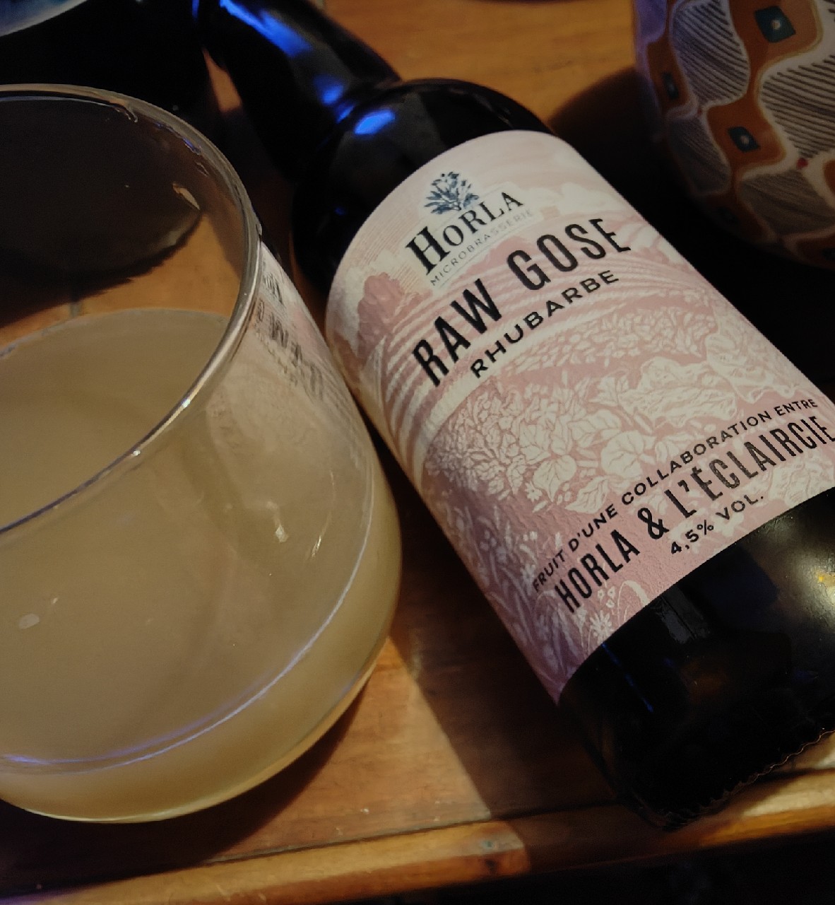 Raw Gose Rhubarbe, France