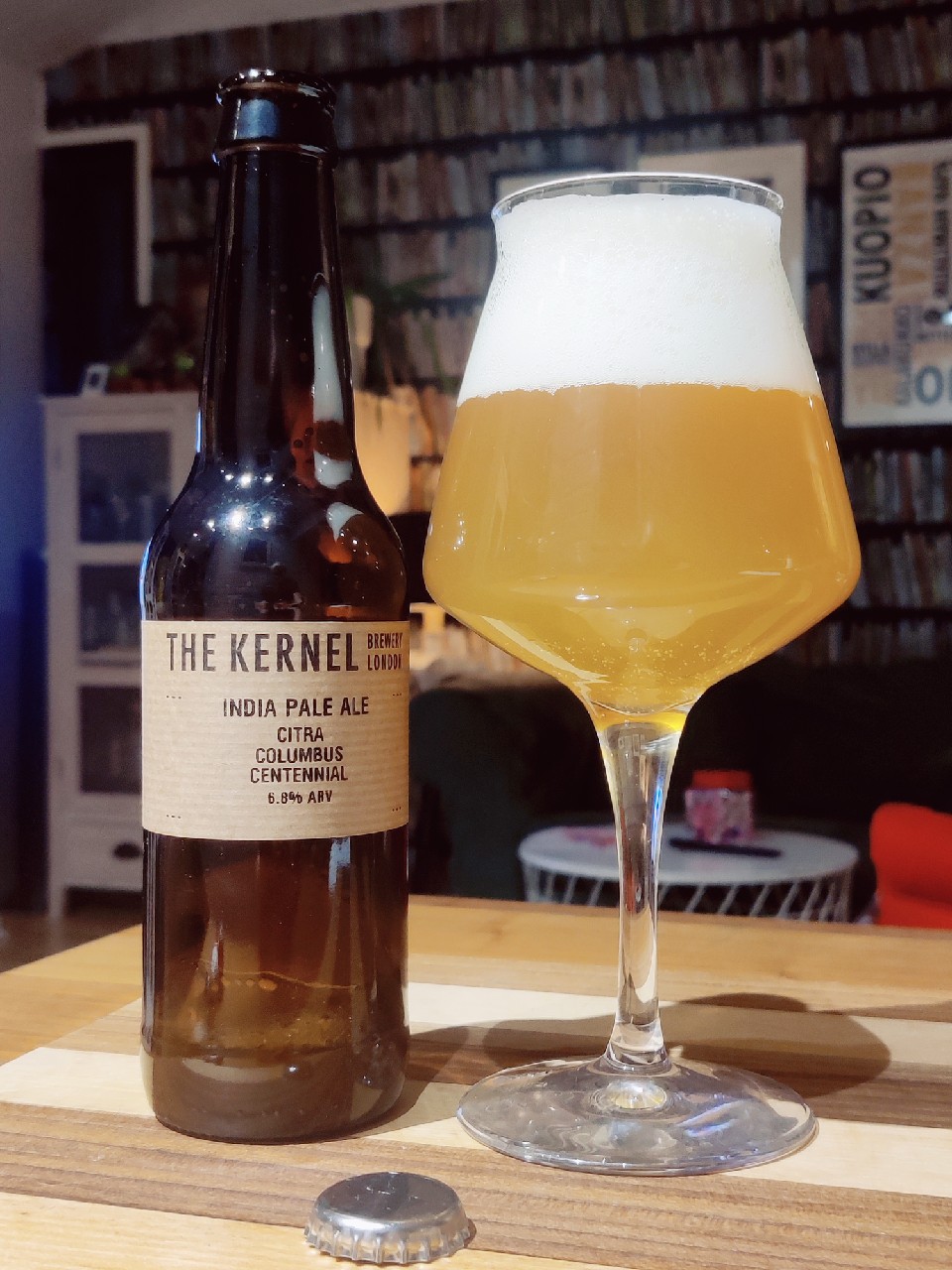 India Pale Ale Citra Columbus Centennial, England