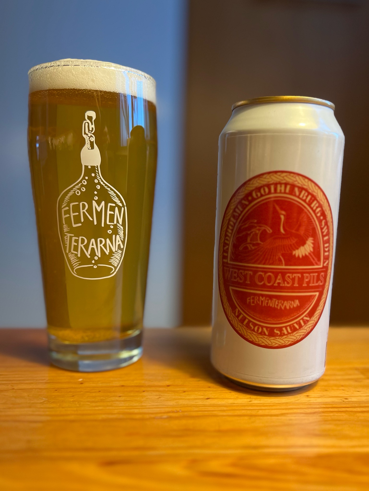 West coast pilsner Nelson sauvin, Sweden