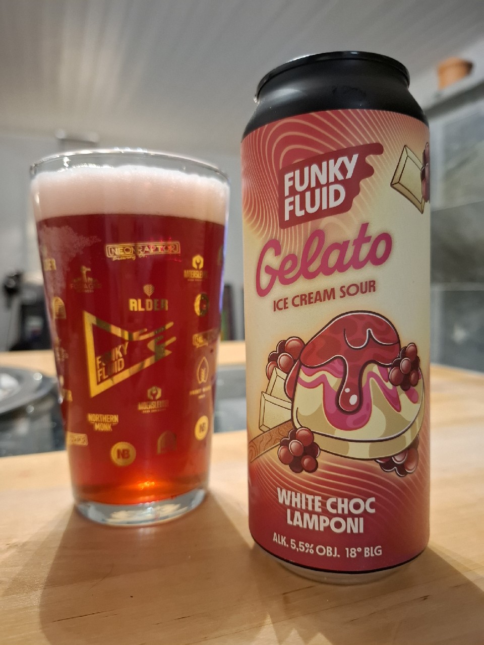 Gelato: White Choc Lamponi, Poland