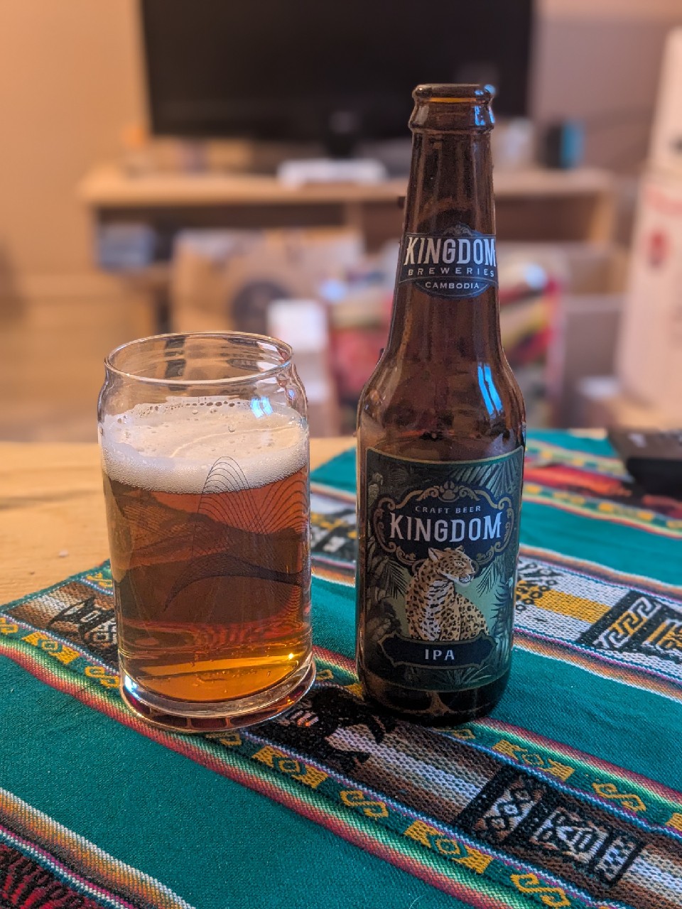 Kingdom IPA, Kingdom Breweries (Cambodia)