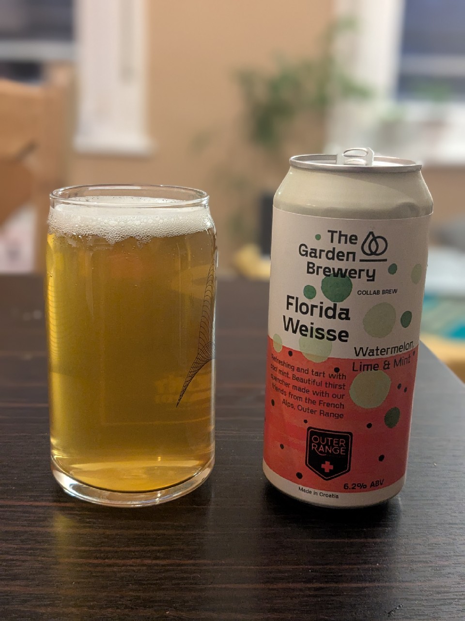 Florida Weisse : Watermelon, Lime & Mint - Outer Range Collab, Croatia