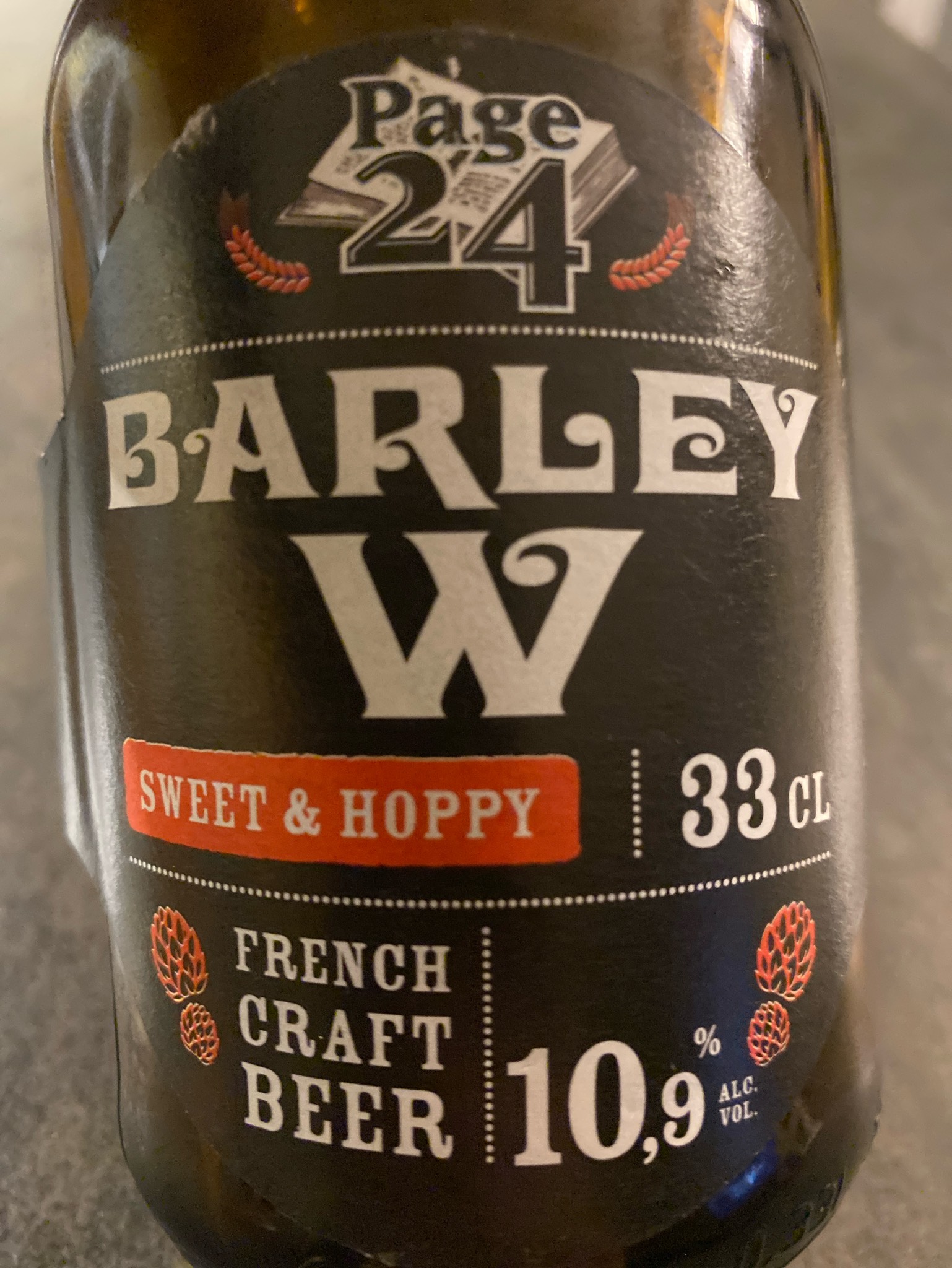 Page 24 Barley Wine, France