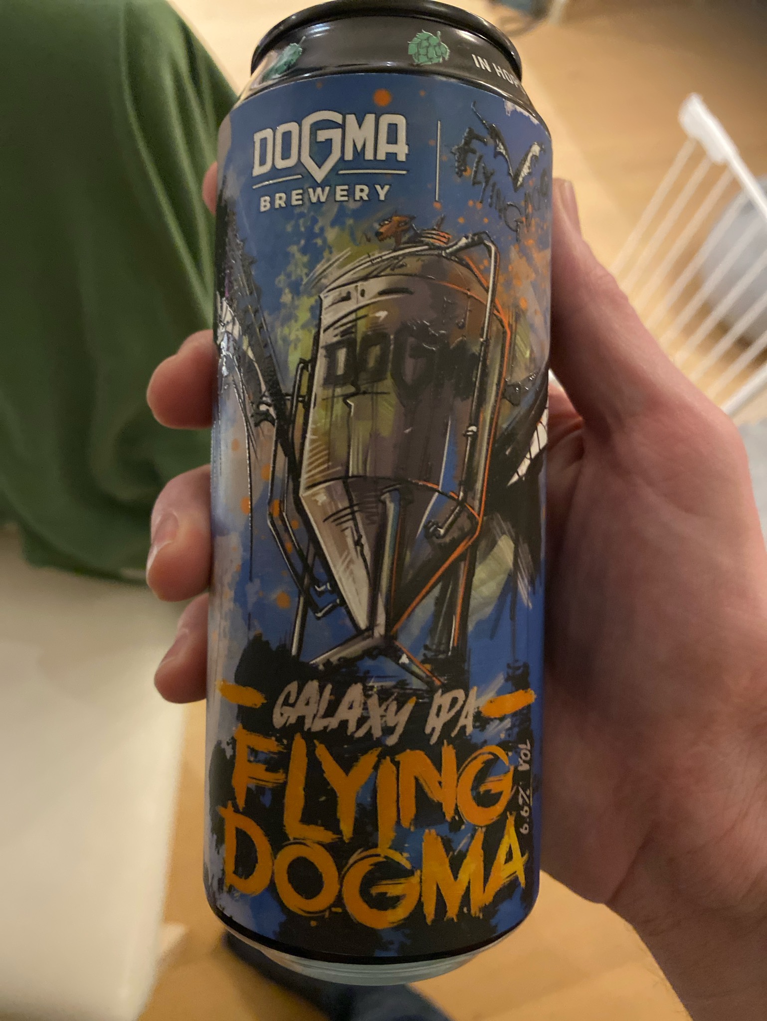Flying Dogma Galaxy IPA, Serbia