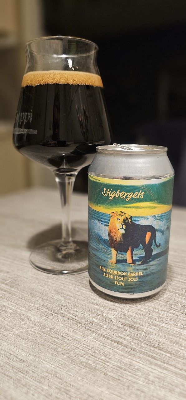 Big bourbon barrel aged stout 2023, Sweden