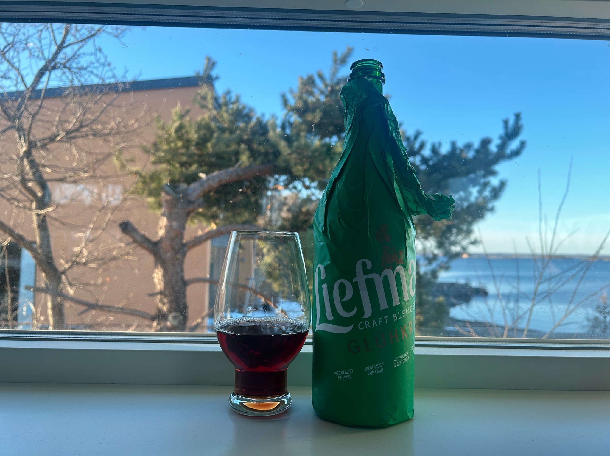 Liefmans Glühkriek, Belgium