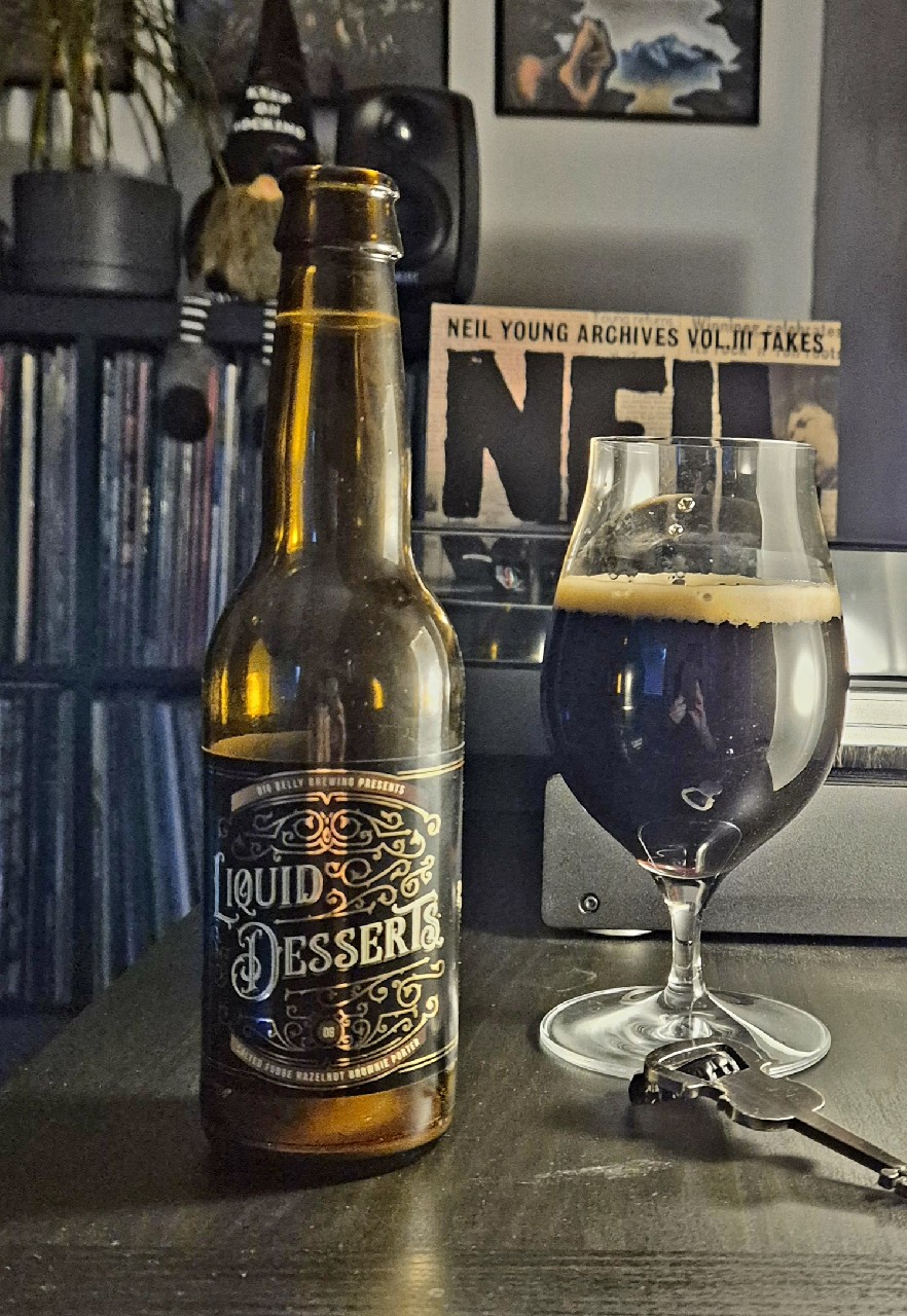 Liquid Desserts 08: Salted Fudge Hazelnut Brownie Porter, Netherlands