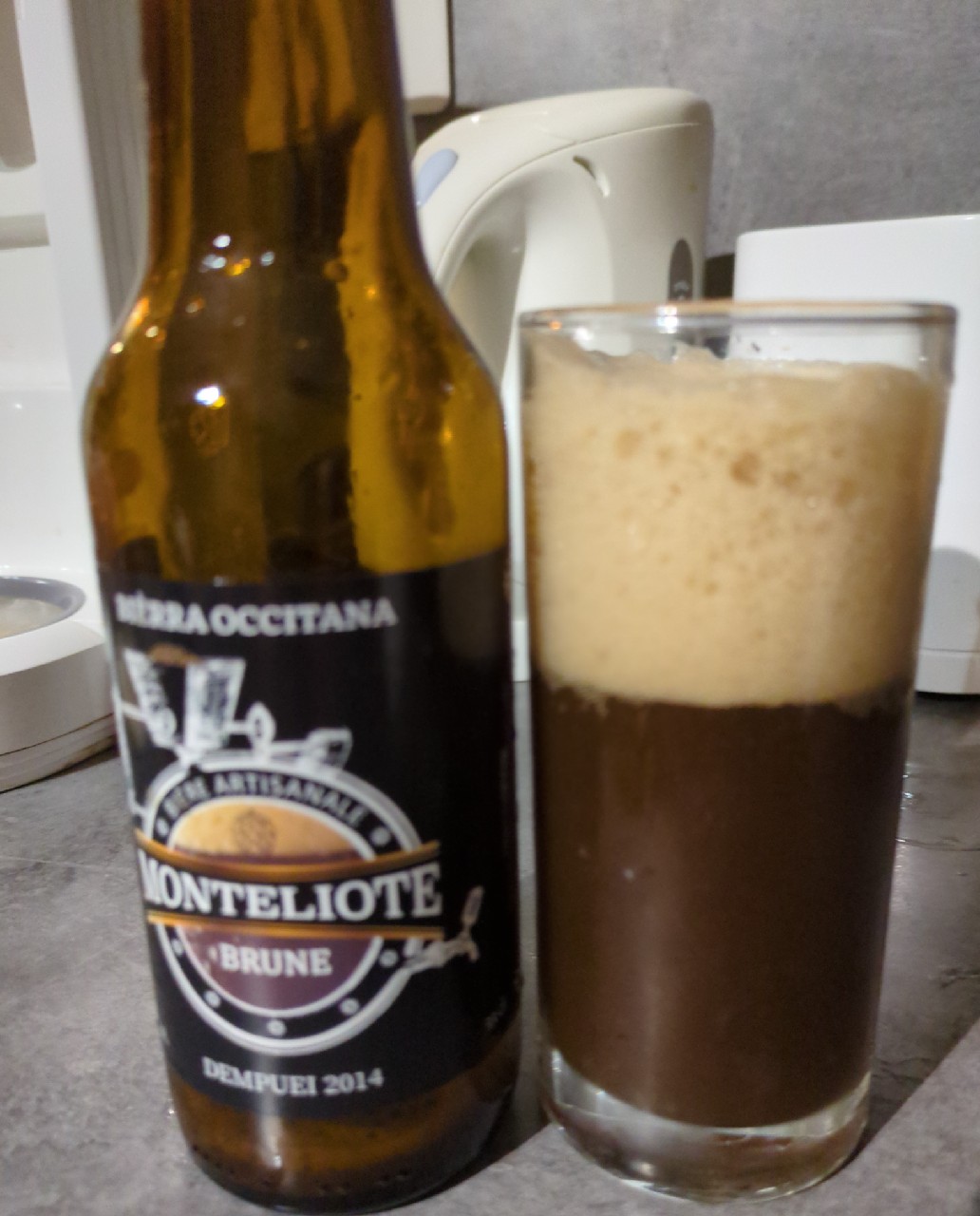 Monteliote Brune, Brasserie Monteliote