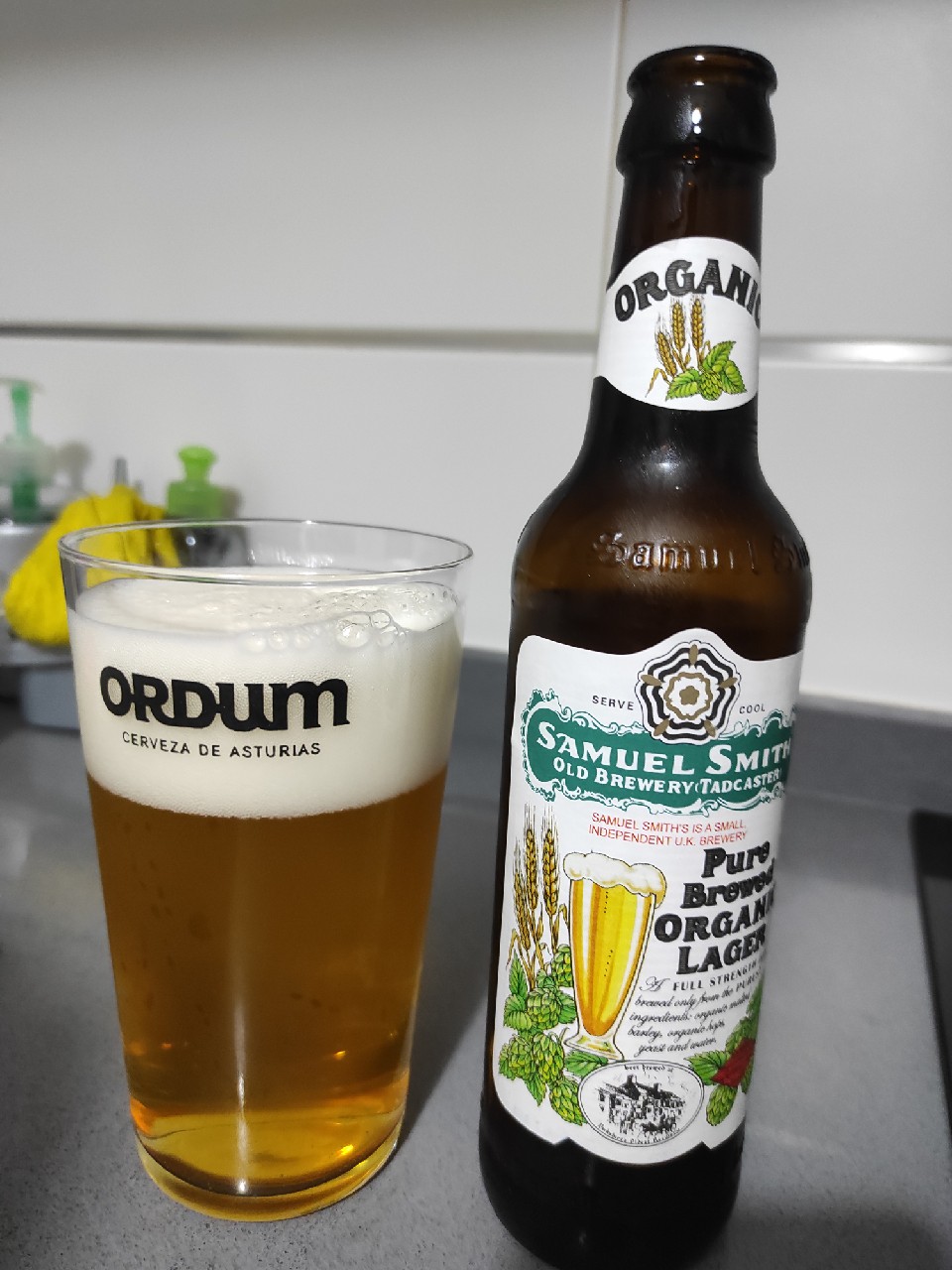 Organic Lager, England