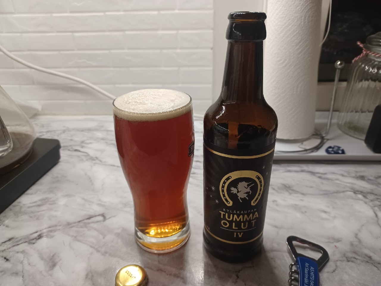 Kyläkaupan Tumma Olut IV, Finland