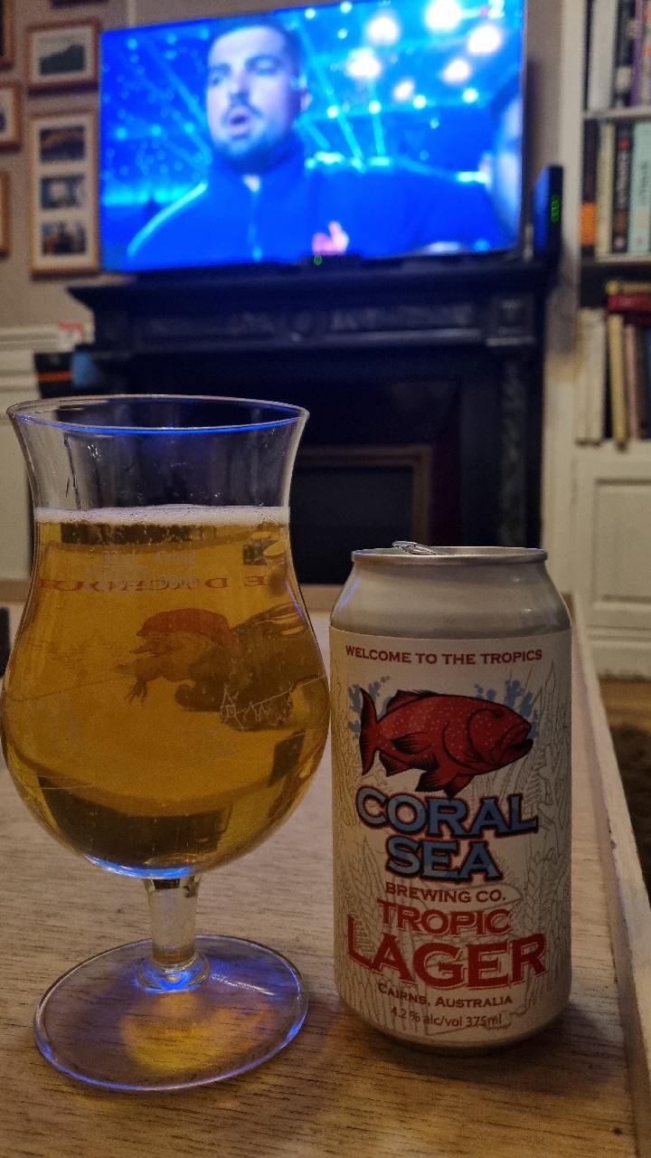 Tropic Lager, Coral Sea Brewing Co.