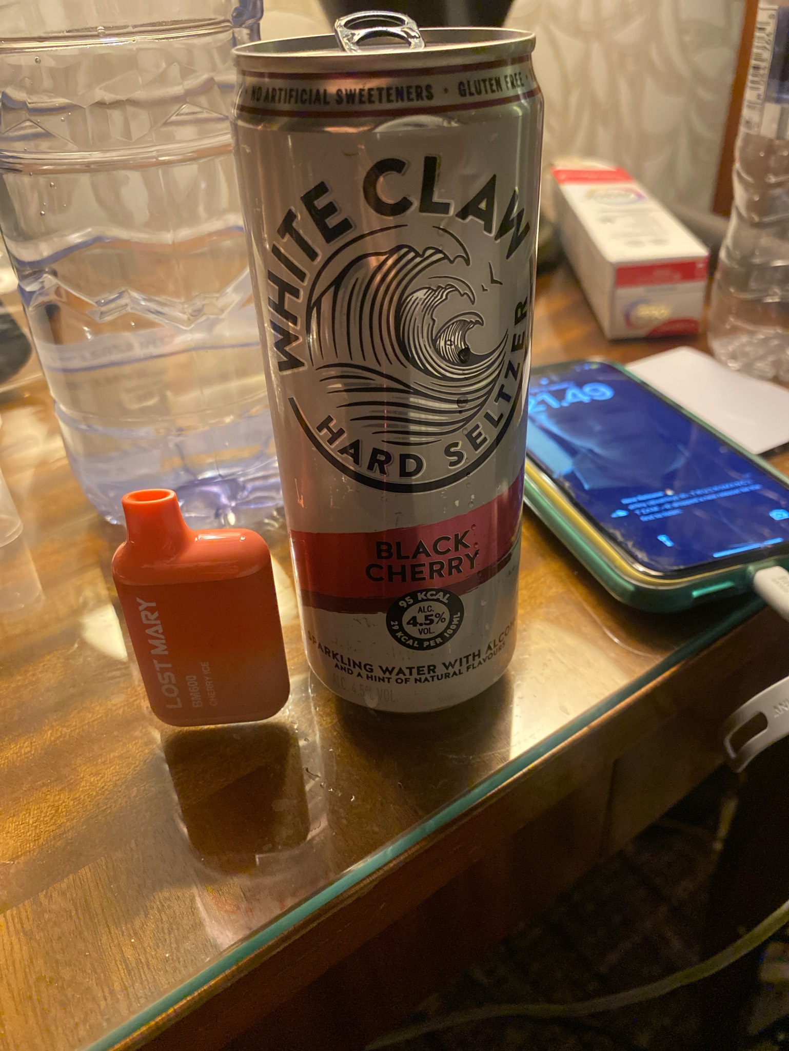 White Claw Black Cherry, United States