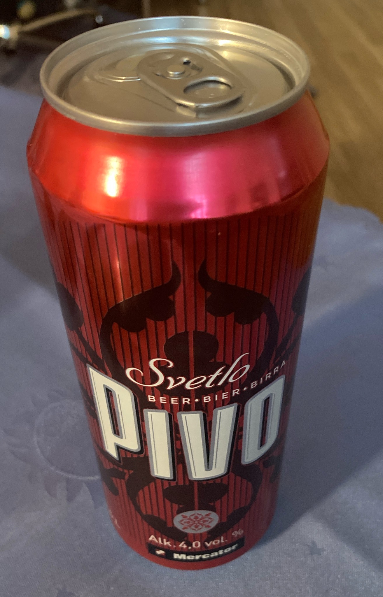 Mercator Svetlo Pivo, Slovenia