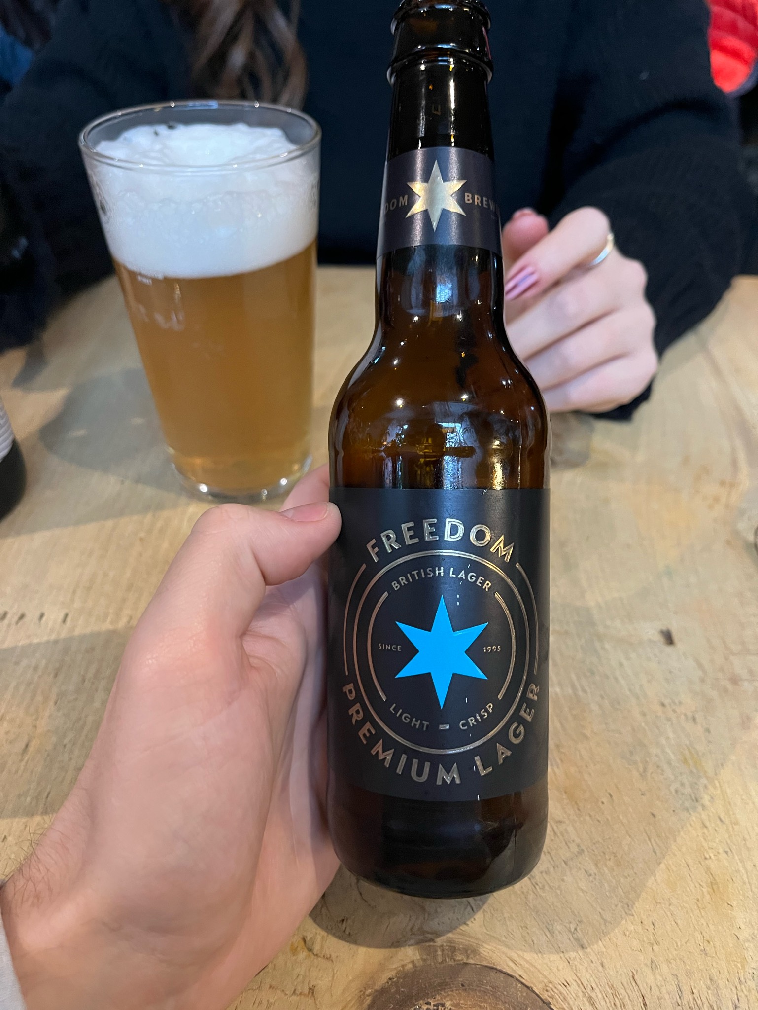 Freedom Premium Lager, England