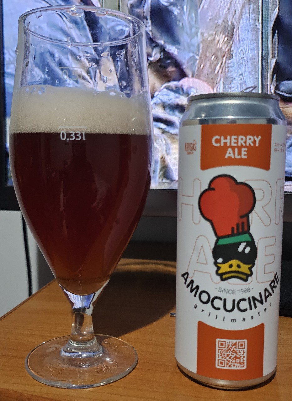 Amocucinare Cherry Ale, New Rigas Brewery