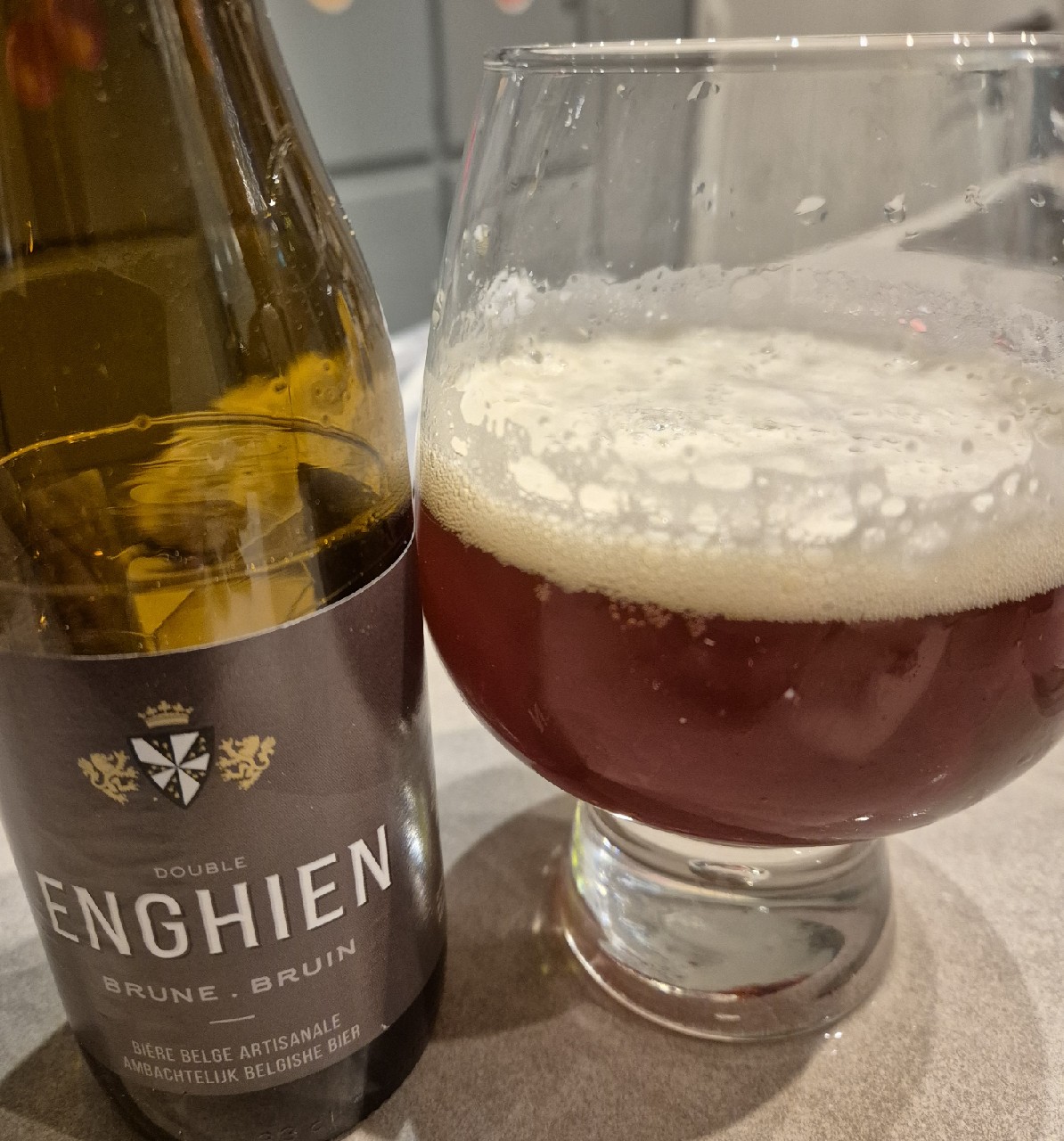 Double Enghien Brune, Belgium