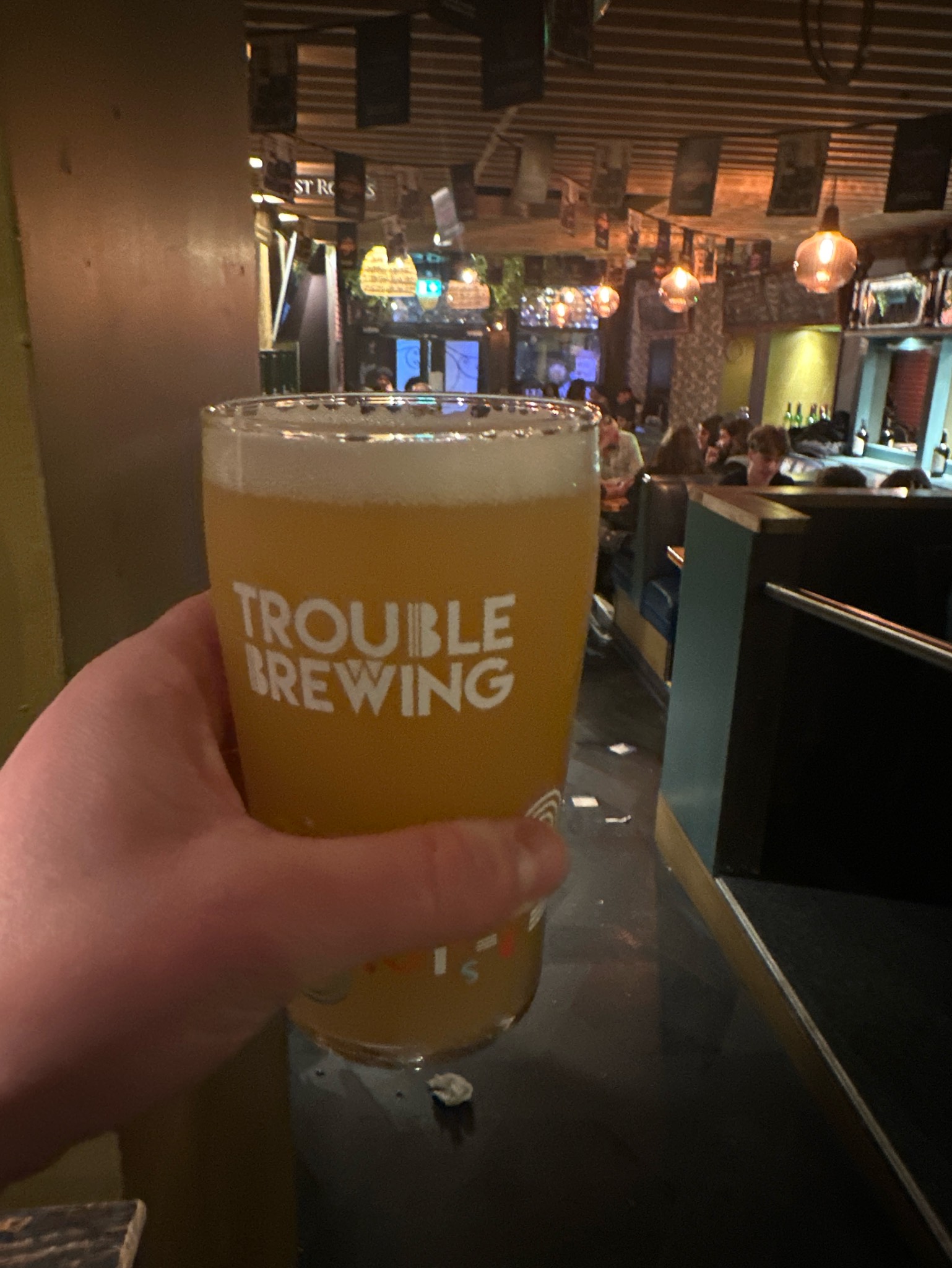 Ambush Juicy Pale Ale, Trouble Brewing