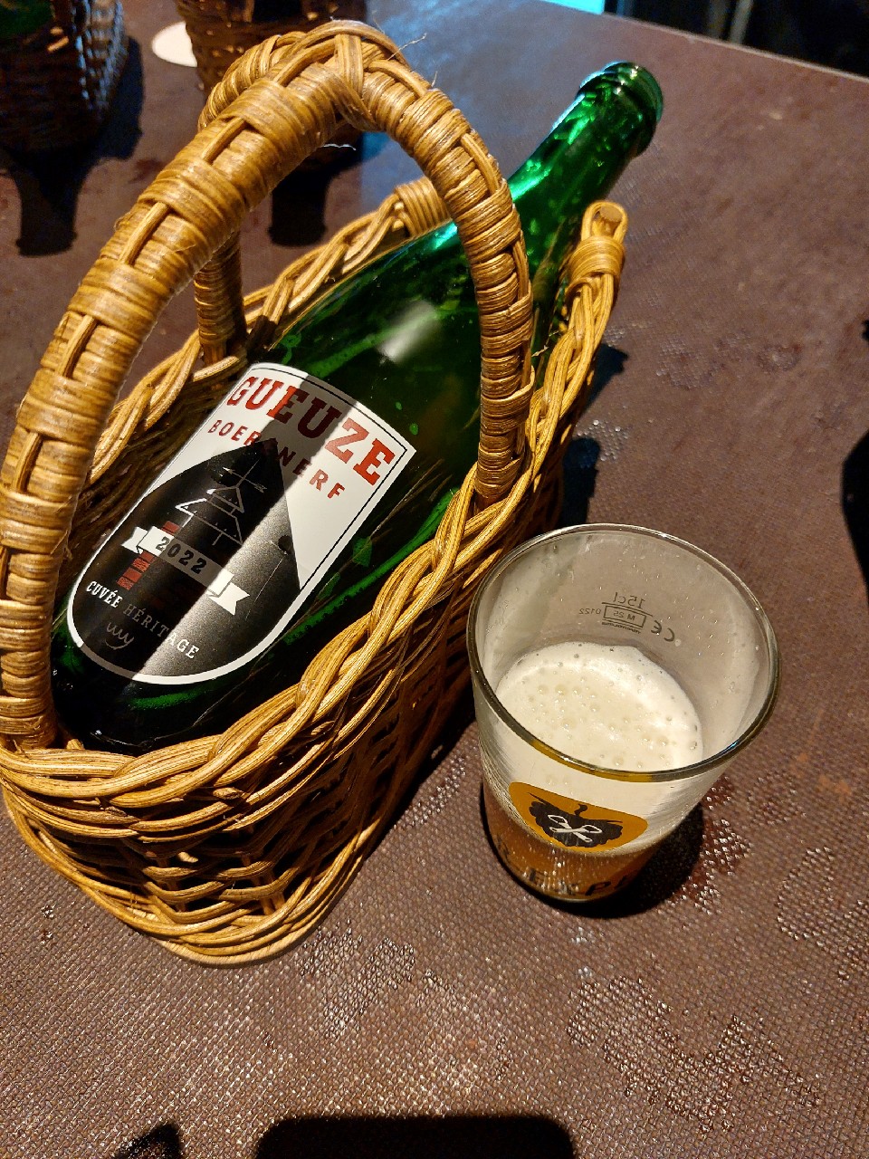 Gueuze Cuvée Héritage 2022, Belgium