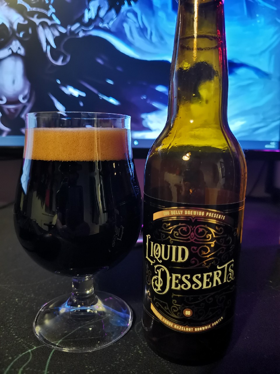 Liquid Desserts 08: Salted Fudge Hazelnut Brownie Porter, Netherlands