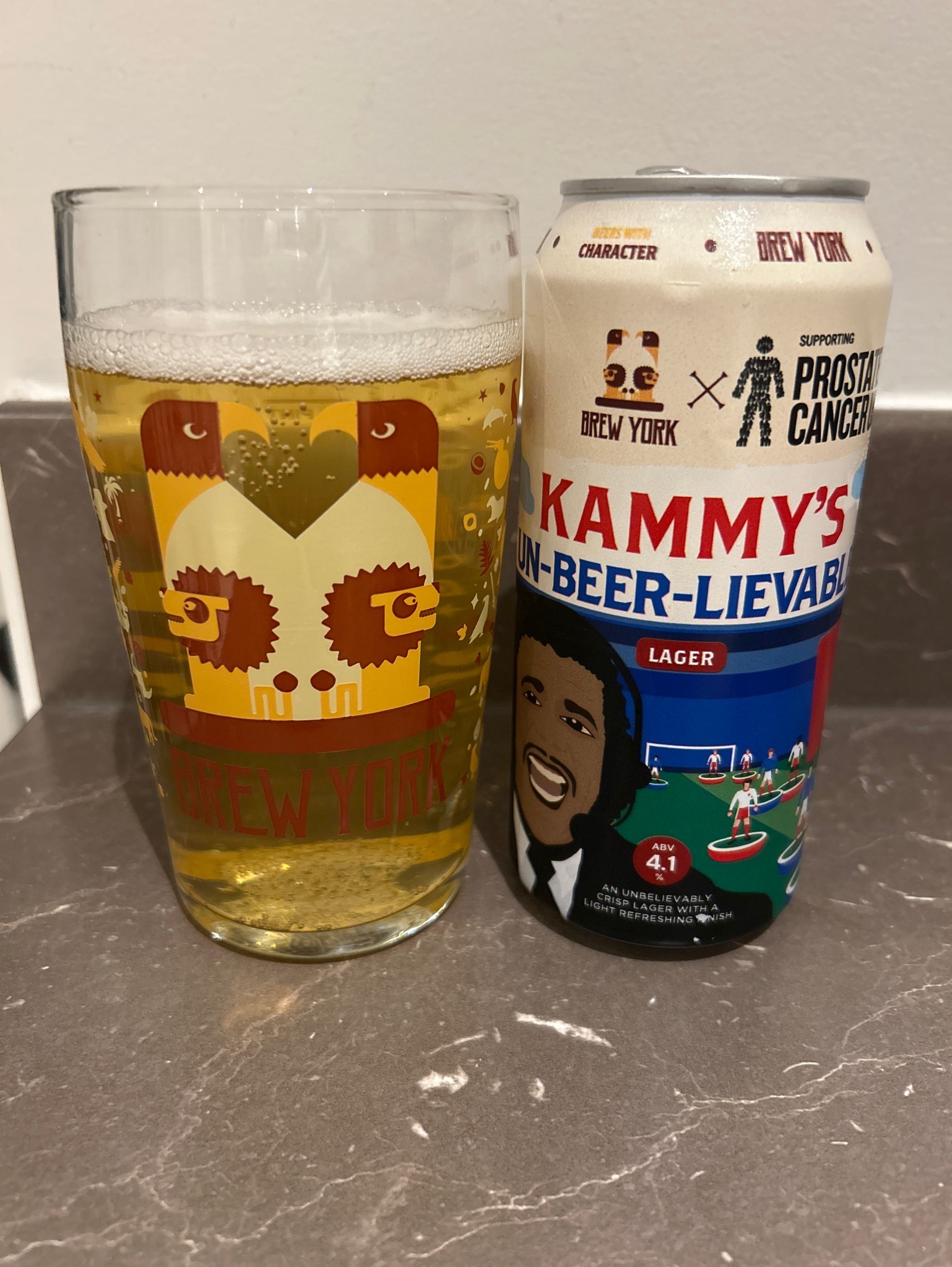 Kammy's Un-Beer- Lievable, England