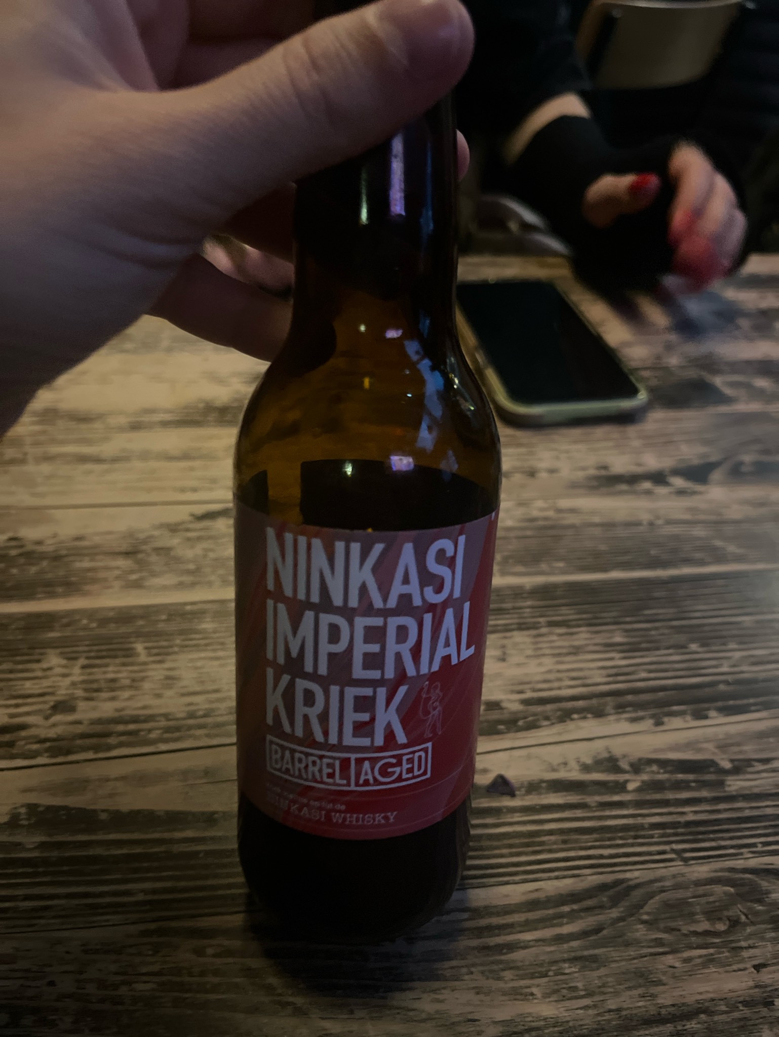 Ninkasi Imperial Kriek Barrel Aged, France