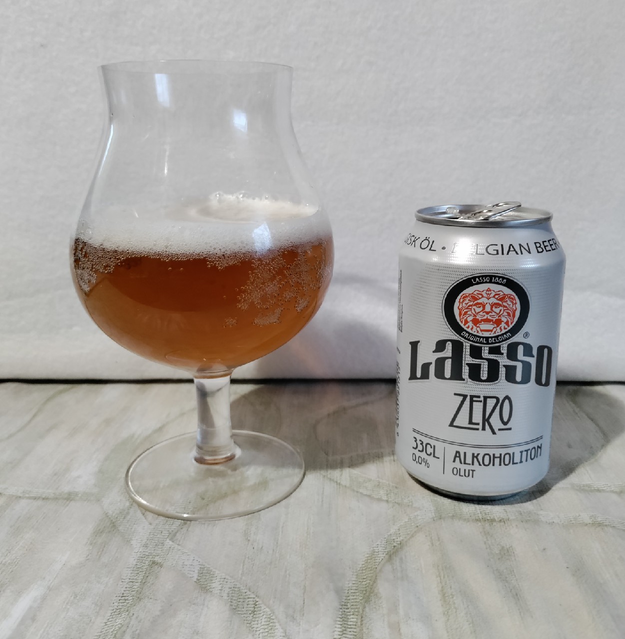 Lasso Zero Non-alcoholic, Belgium
