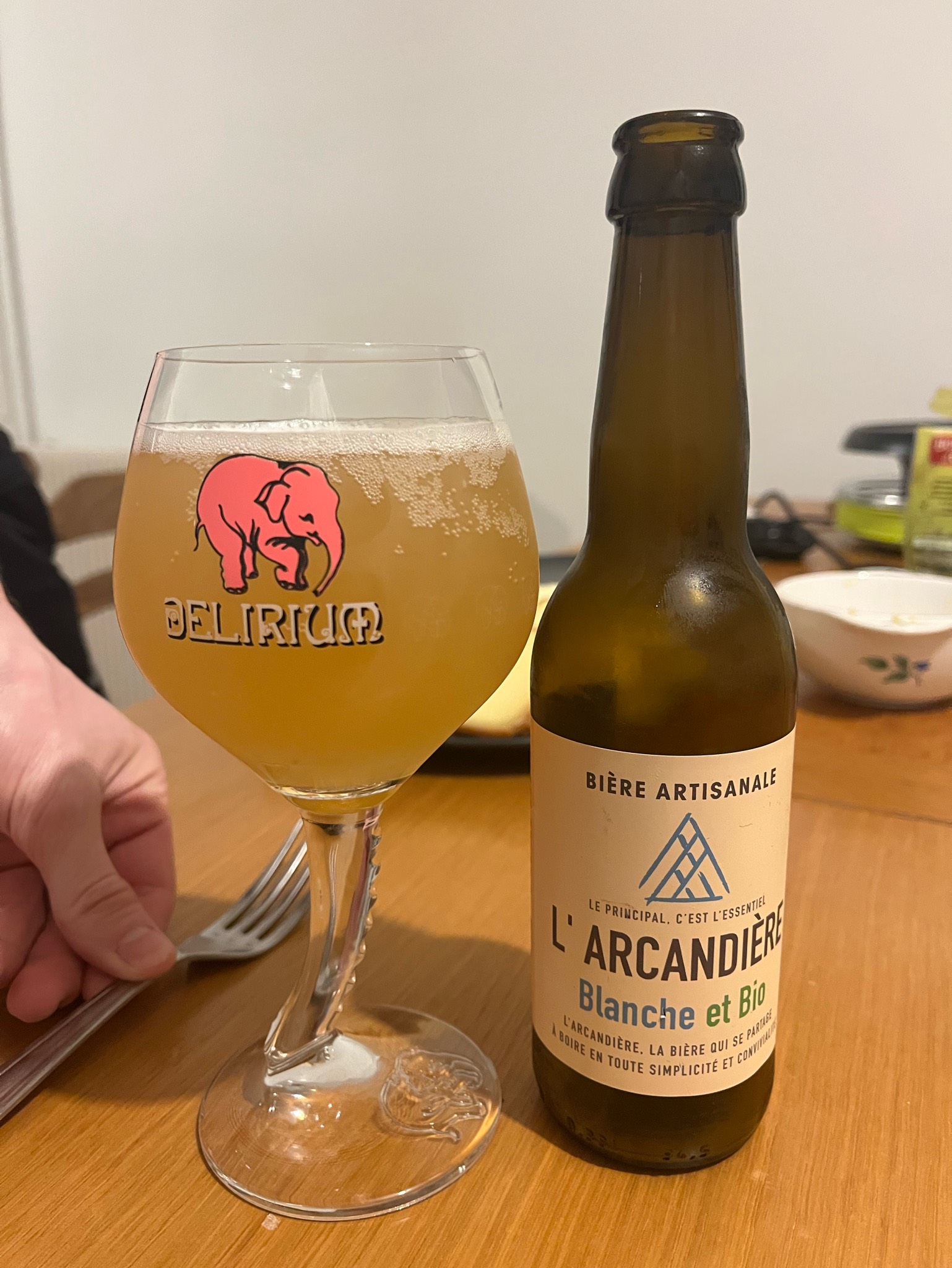 L'arcandière blanche, France