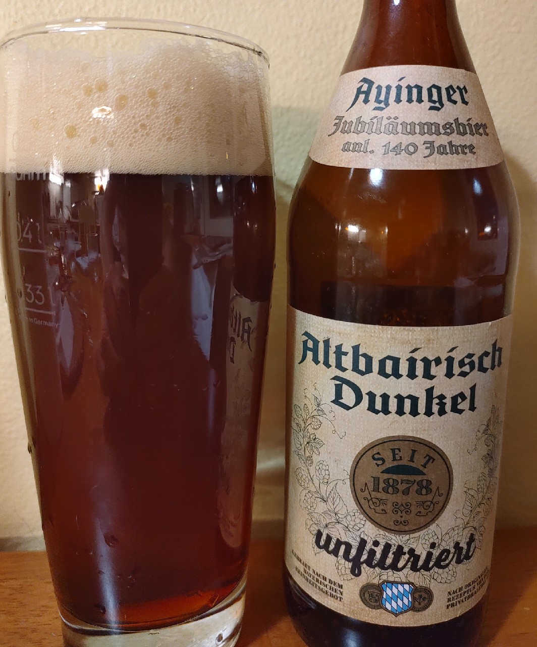 ayinger altbairisch dunkel unfiltriert, Germany