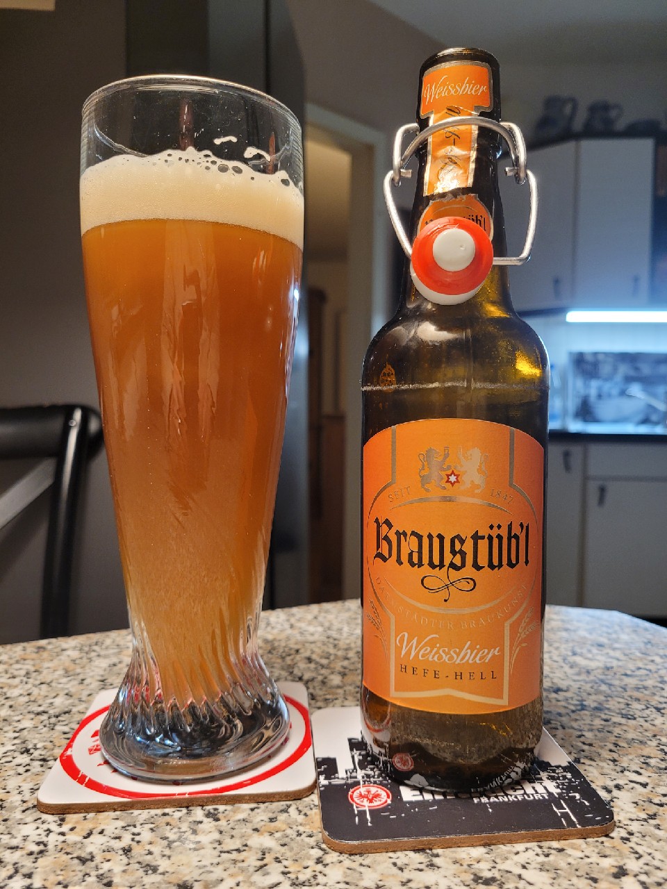 Braustüb'l Weißbier Hefe-Hell, Germany