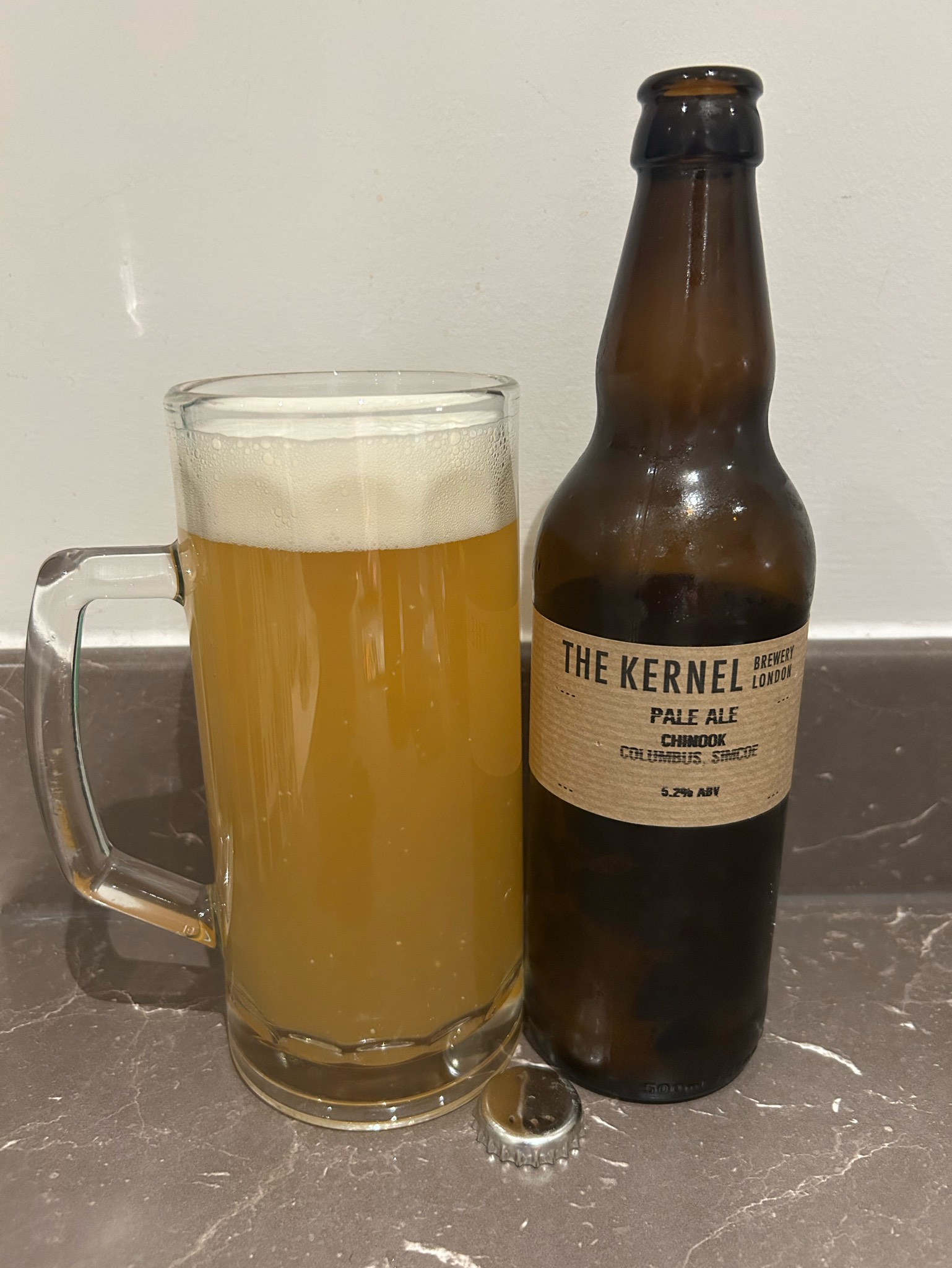 Pale Ale Chinook Columbus Simcoe, England