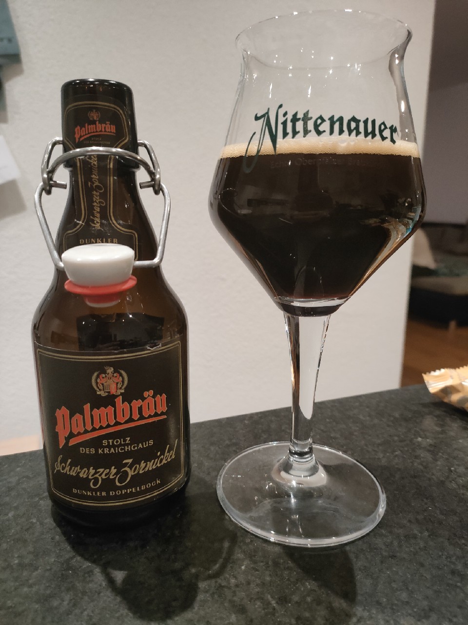 Palmbräu Schwarzer Zornickel Dunkler Doppelbock, Germany